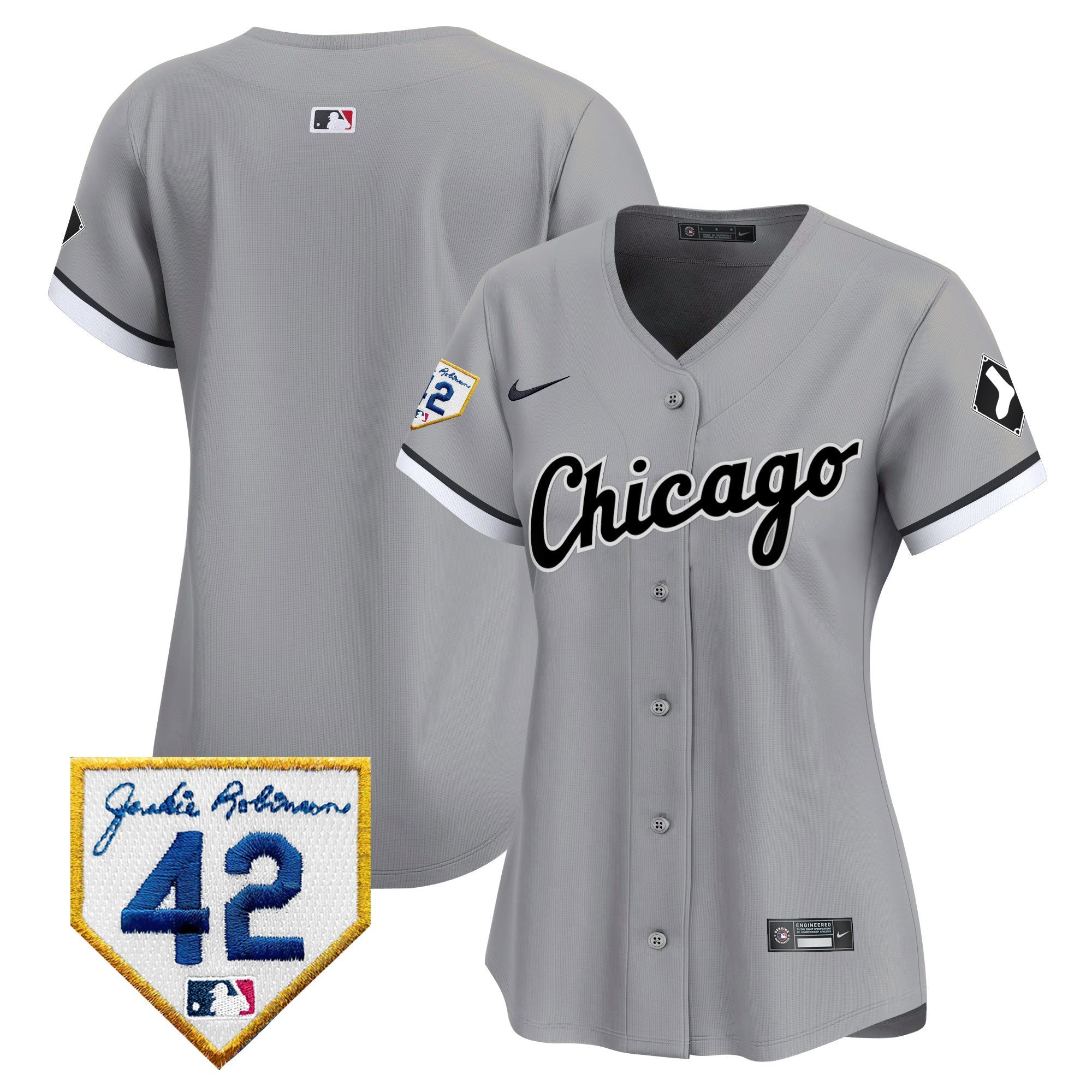 Women’s Chicago 2024 Jackie Robinson Patch Vapor Premier Limited Jersey