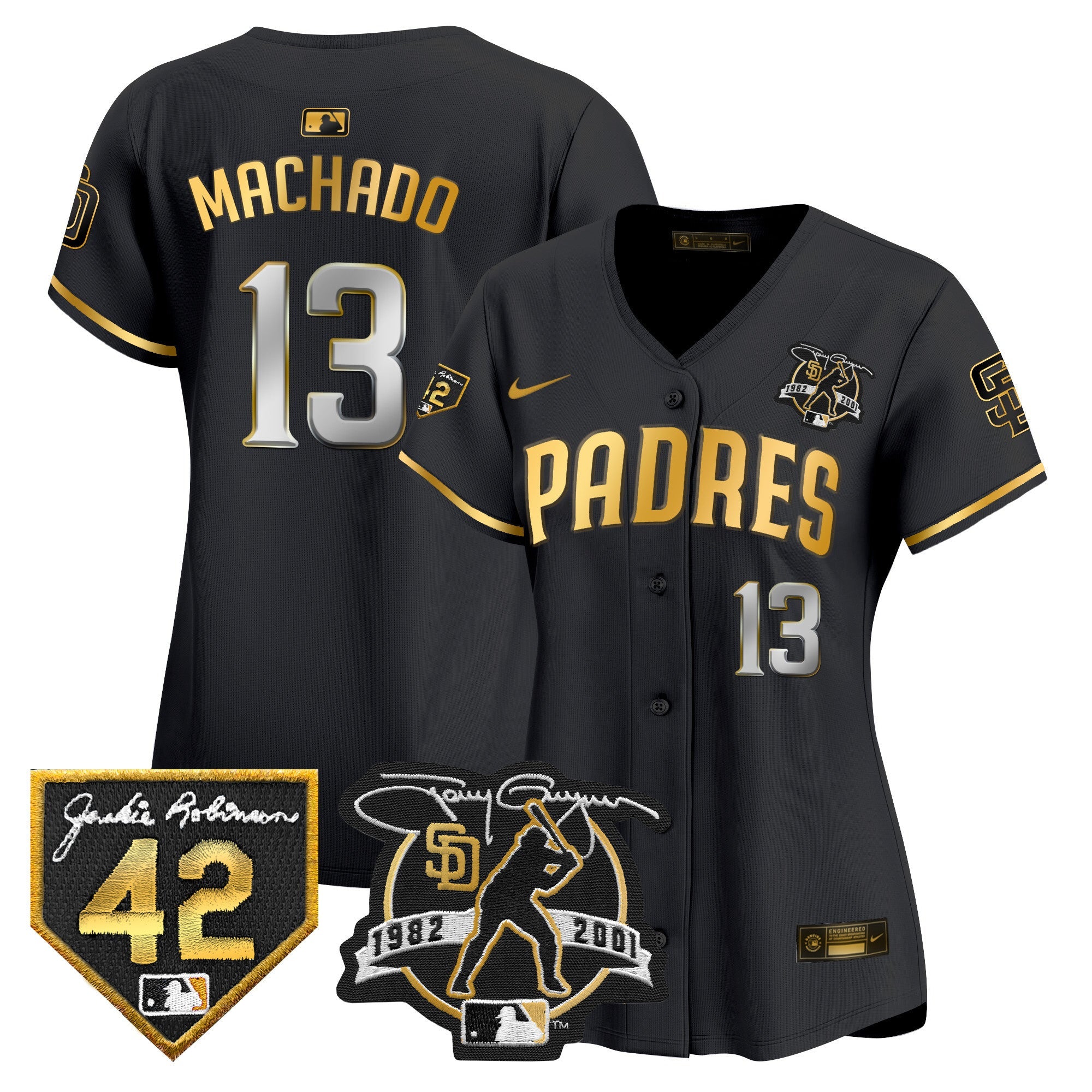 Women’s 2024 Tony Gwynn & Robinson Patch Vapor Premier Limited Jersey