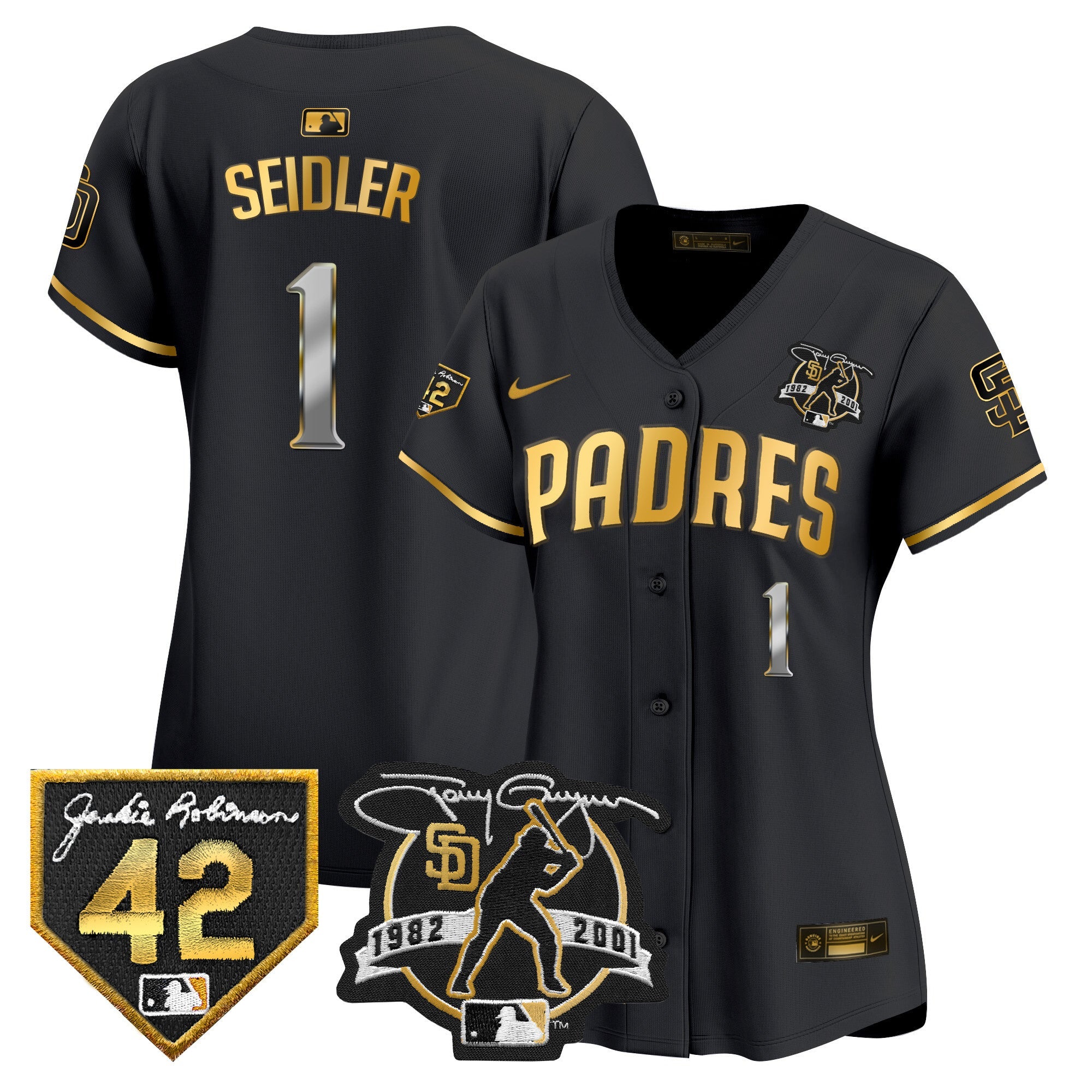 Women’s 2024 Tony Gwynn & Robinson Patch Vapor Premier Limited Jersey