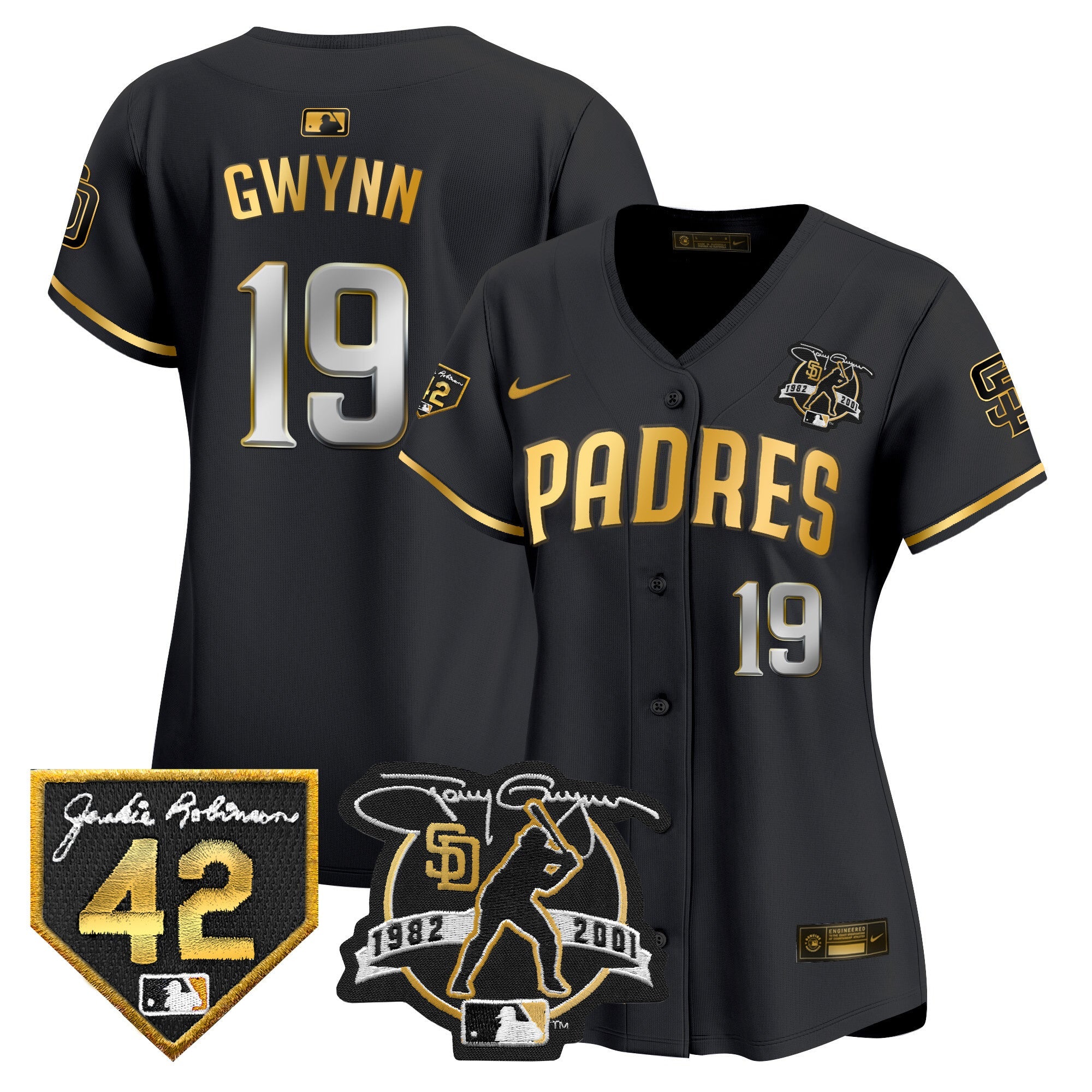 Women’s 2024 Tony Gwynn & Robinson Patch Vapor Premier Limited Jersey