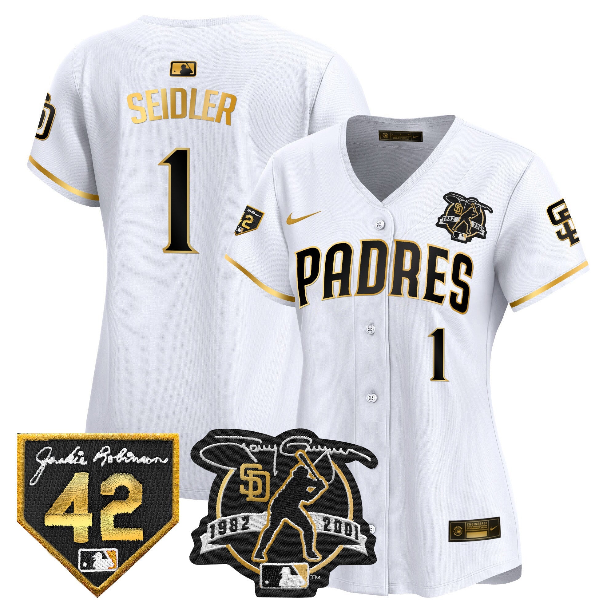 Women’s 2024 Tony Gwynn & Robinson Patch Vapor Premier Limited Jersey