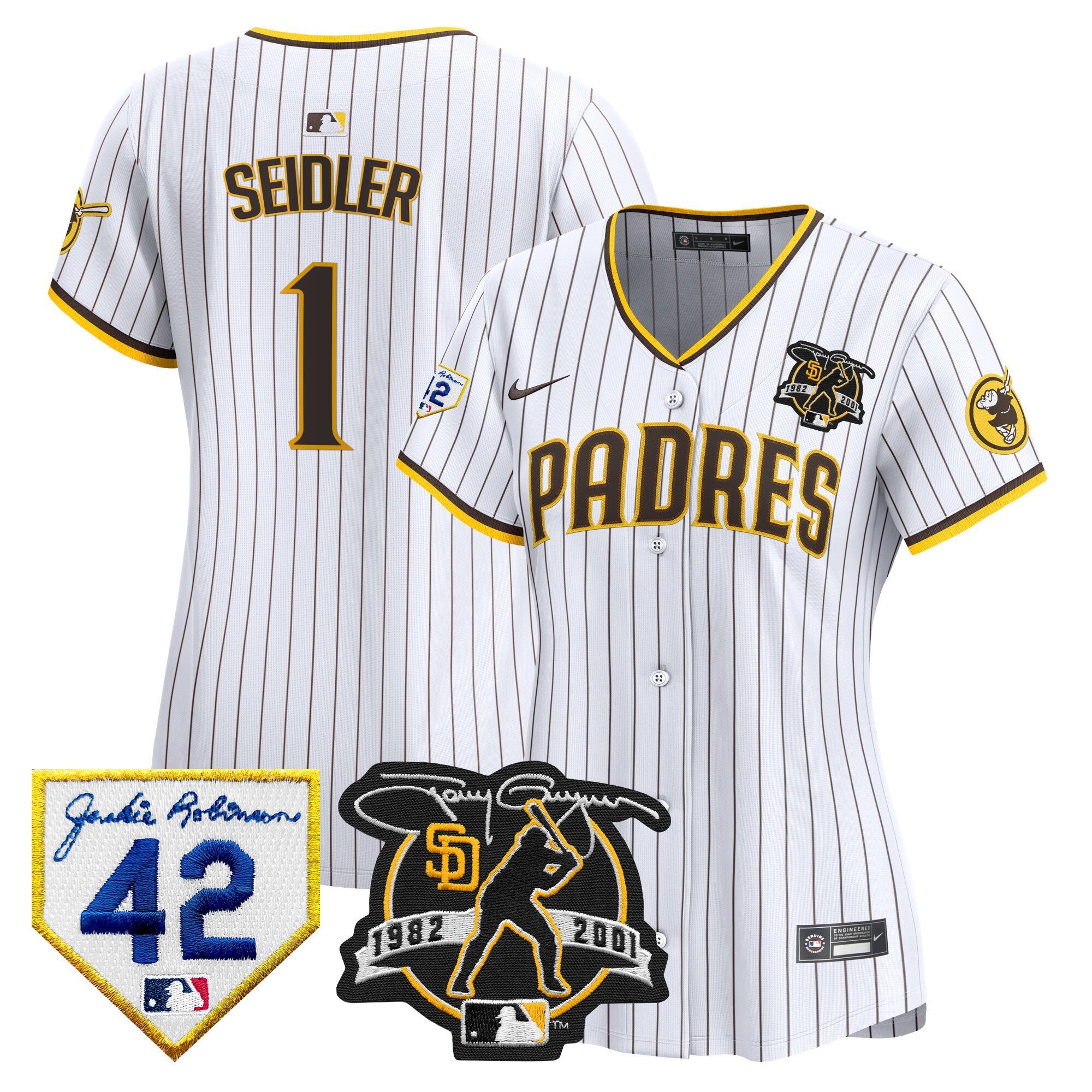 Women’s 2024 Tony Gwynn & Robinson Patch Vapor Premier Limited Jersey