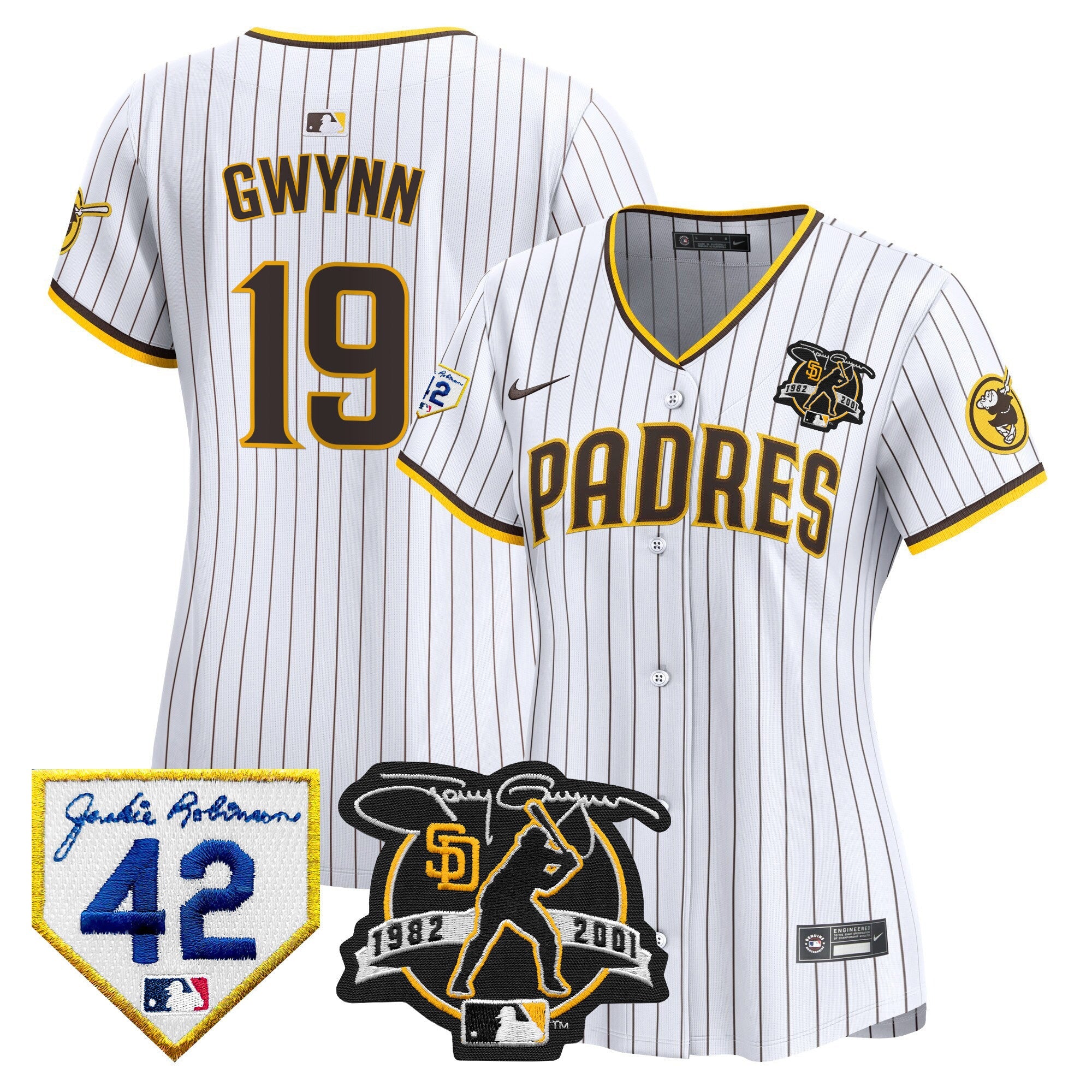 Women’s 2024 Tony Gwynn & Robinson Patch Vapor Premier Limited Jersey