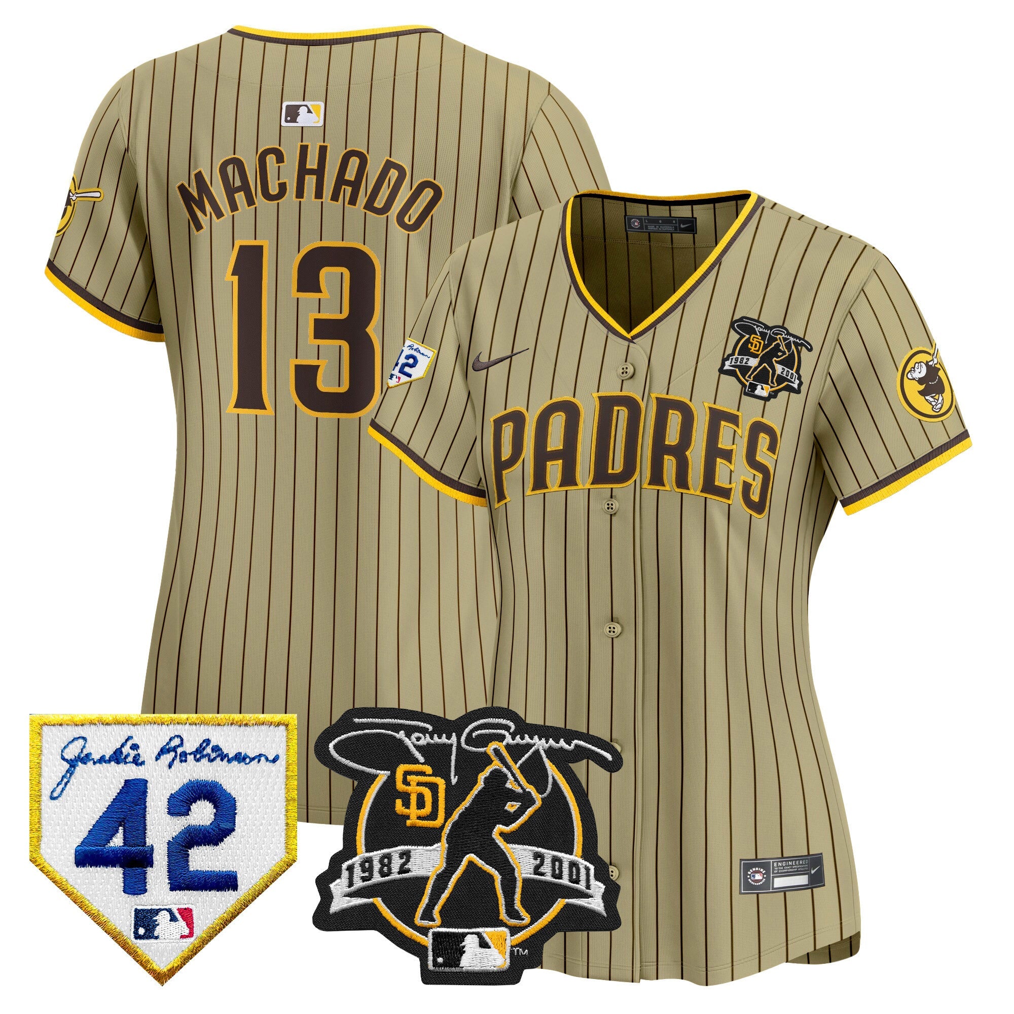Women’s 2024 Tony Gwynn & Robinson Patch Vapor Premier Limited Jersey