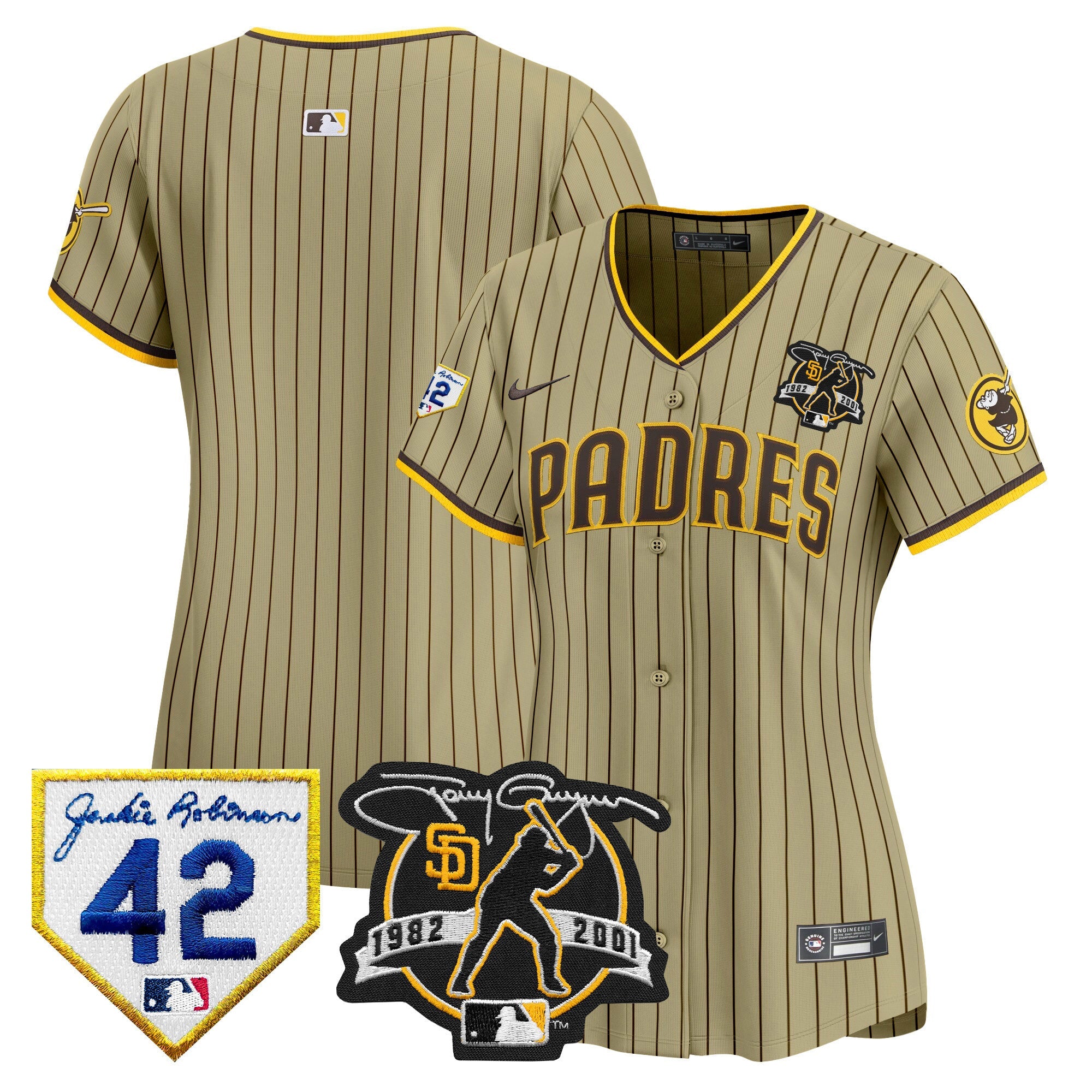 Women’s 2024 Tony Gwynn & Robinson Patch Vapor Premier Limited Jersey