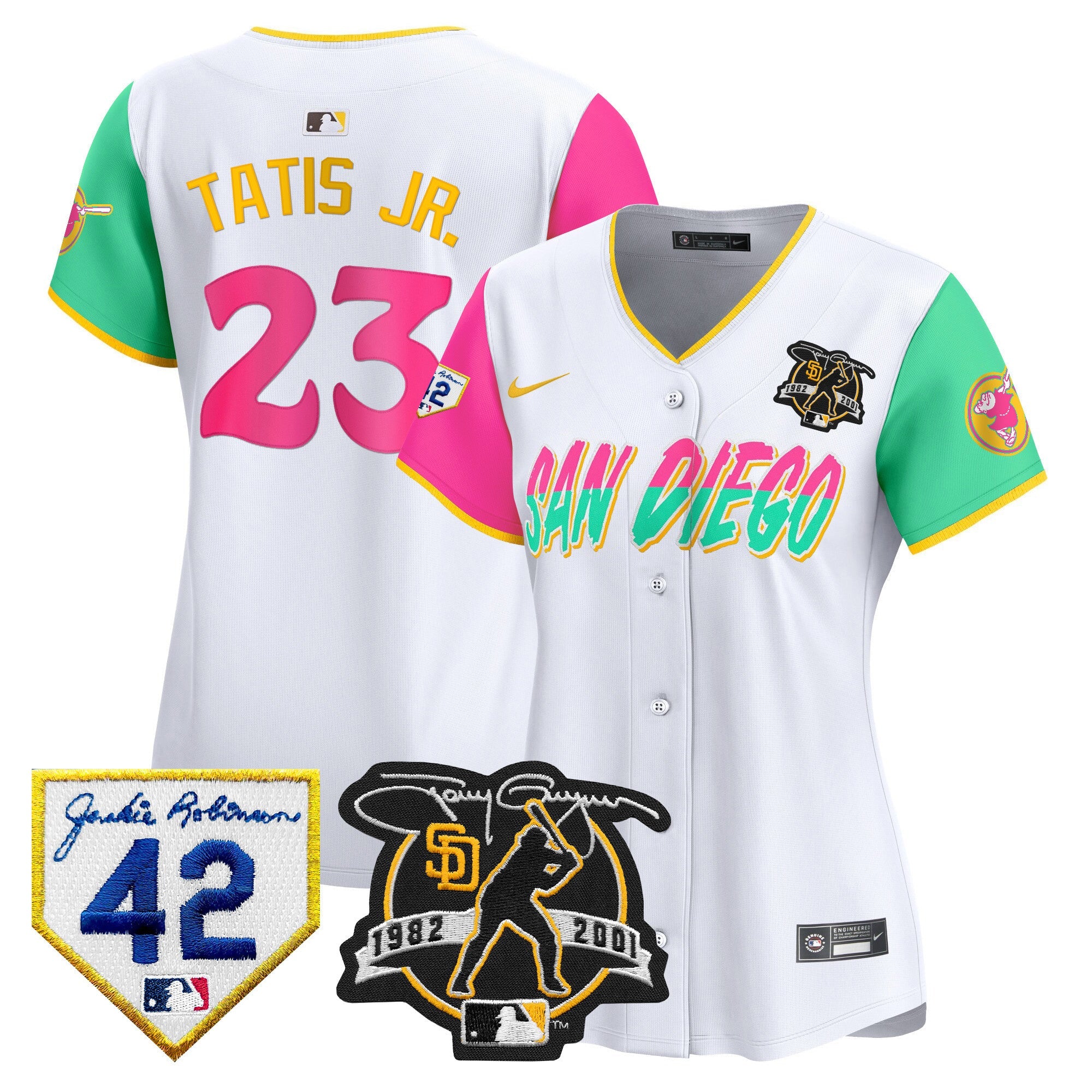Women’s 2024 Tony Gwynn & Robinson Patch Vapor Premier Limited Jersey