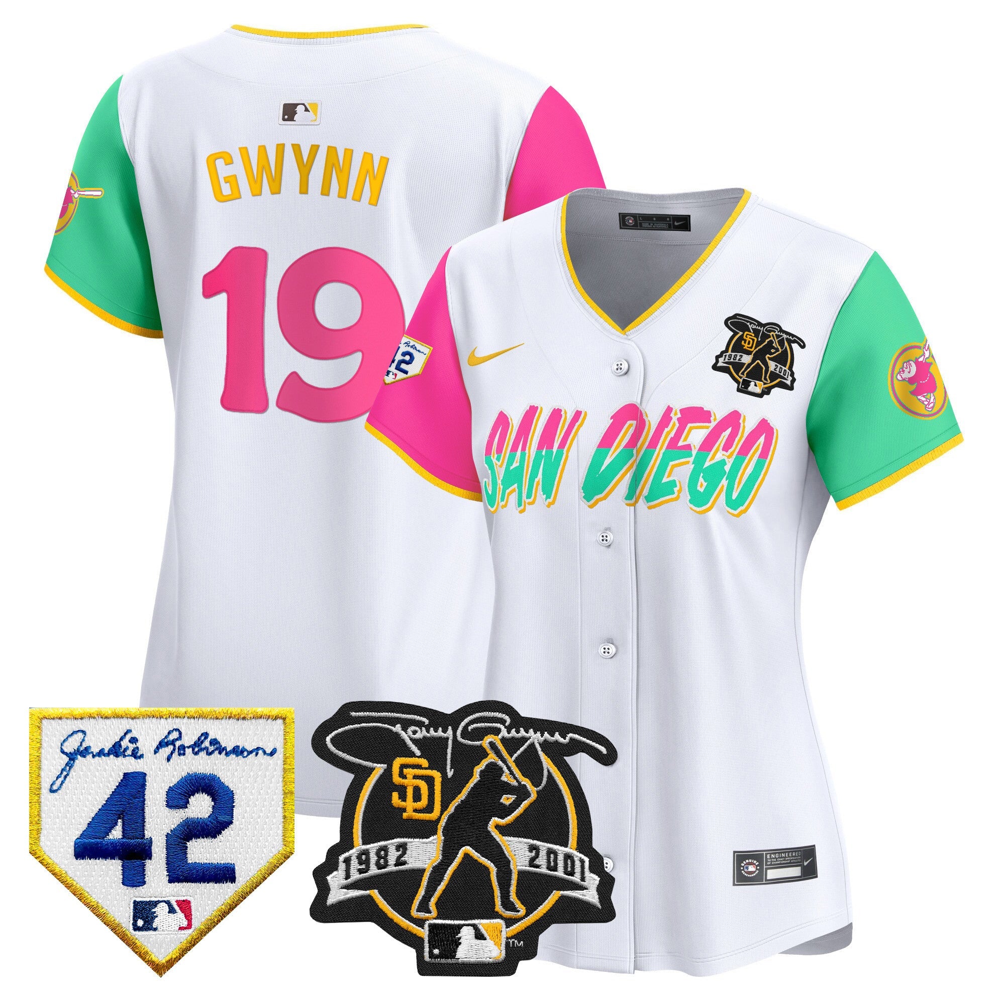 Women’s 2024 Tony Gwynn & Robinson Patch Vapor Premier Limited Jersey