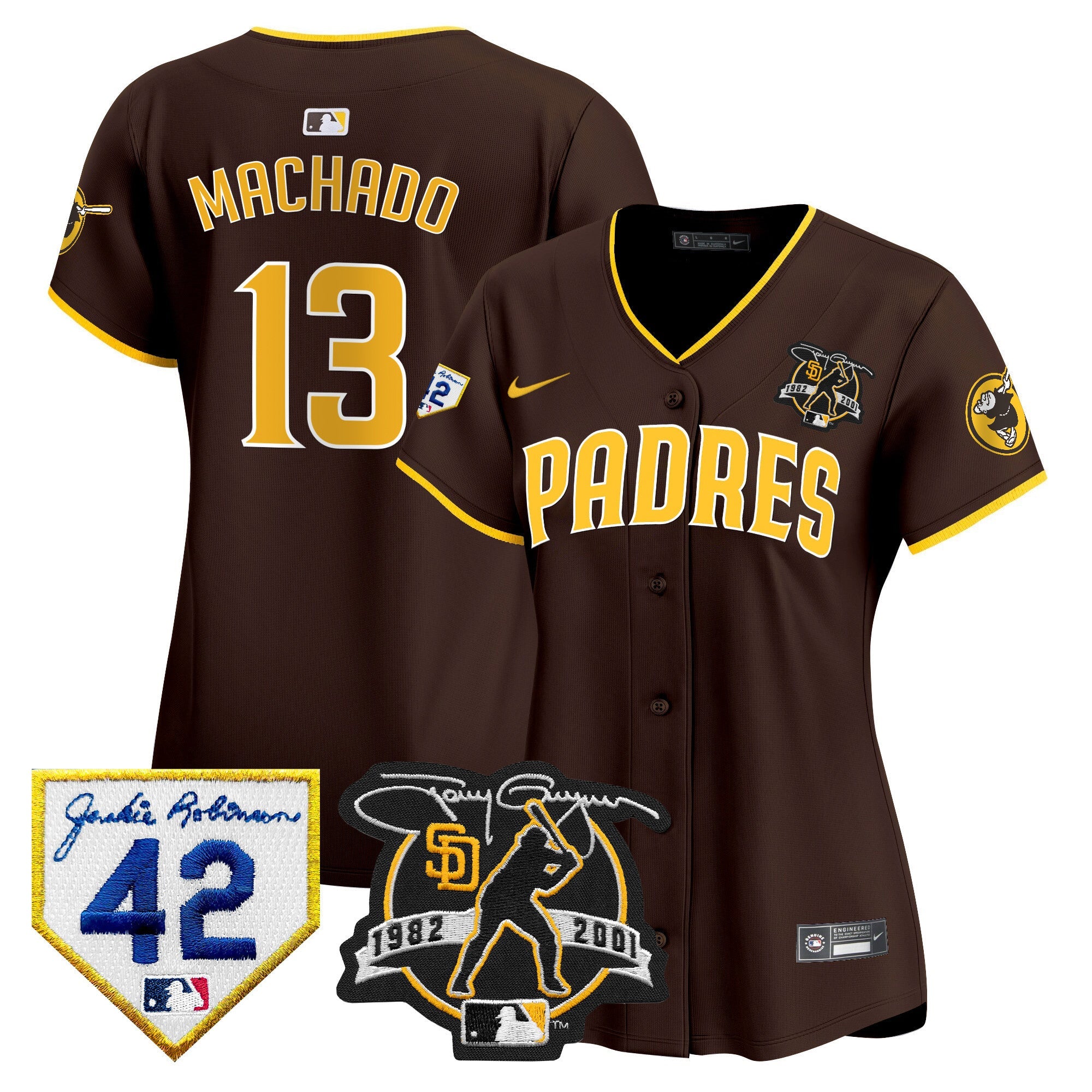 Women’s 2024 Tony Gwynn & Robinson Patch Vapor Premier Limited Jersey