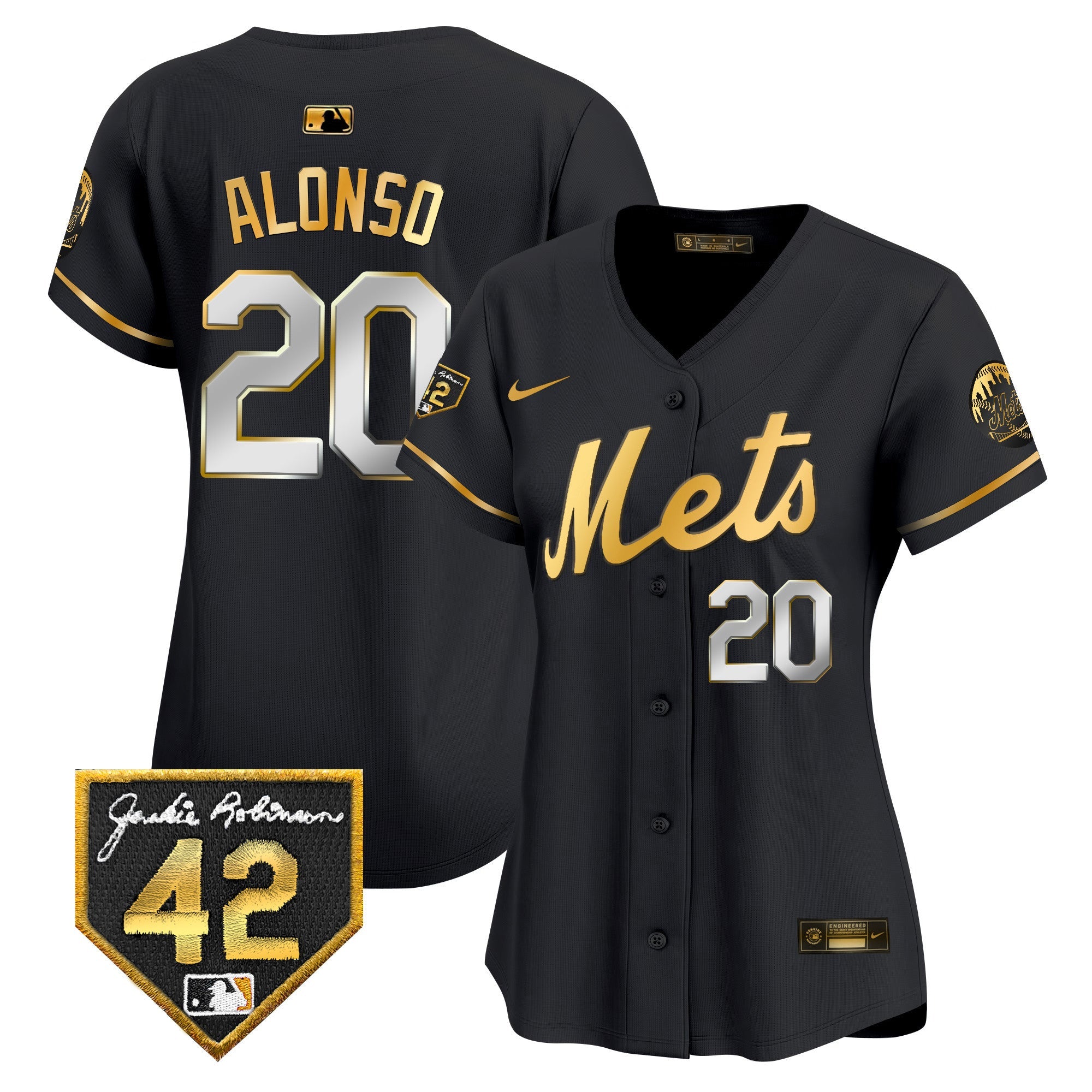 Women’s New York 2024 Jackie Robinson Patch Vapor Premier Limited Jersey