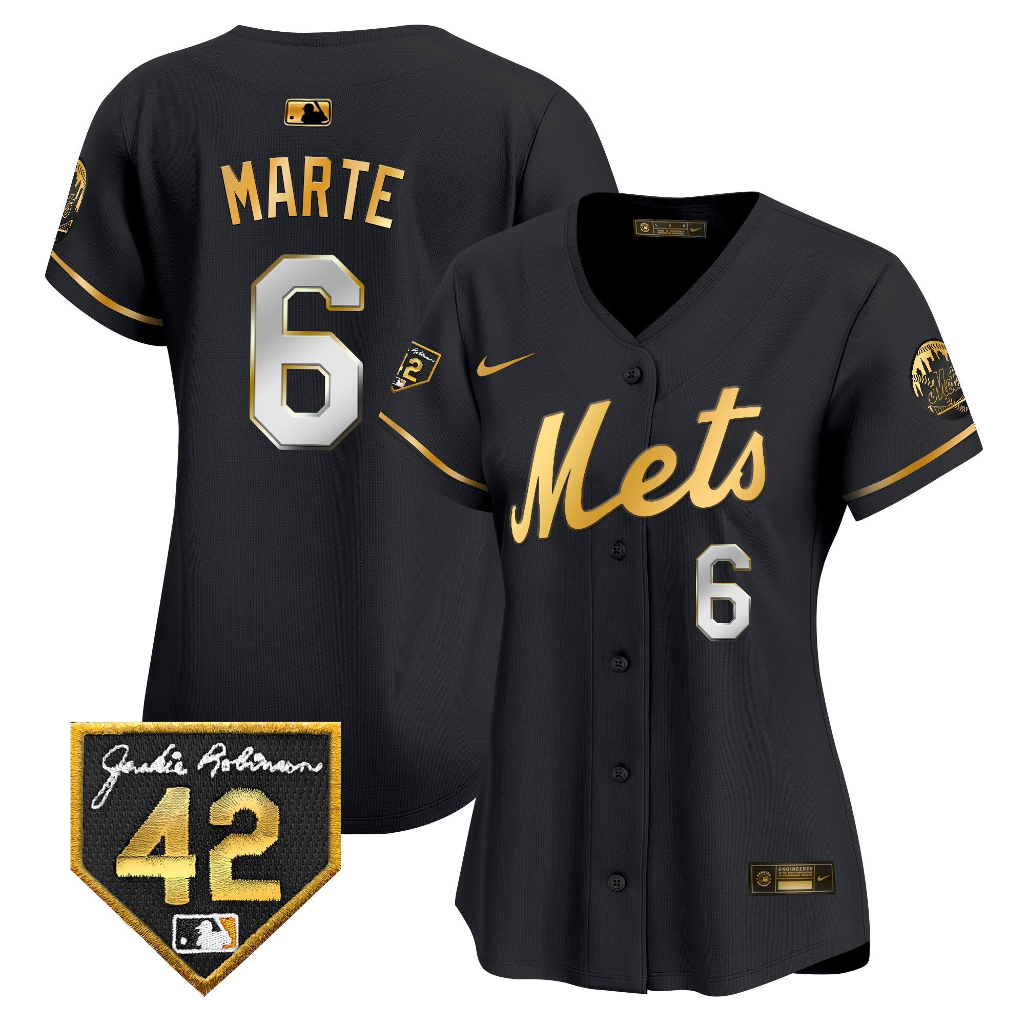 Women’s New York 2024 Jackie Robinson Patch Vapor Premier Limited Jersey
