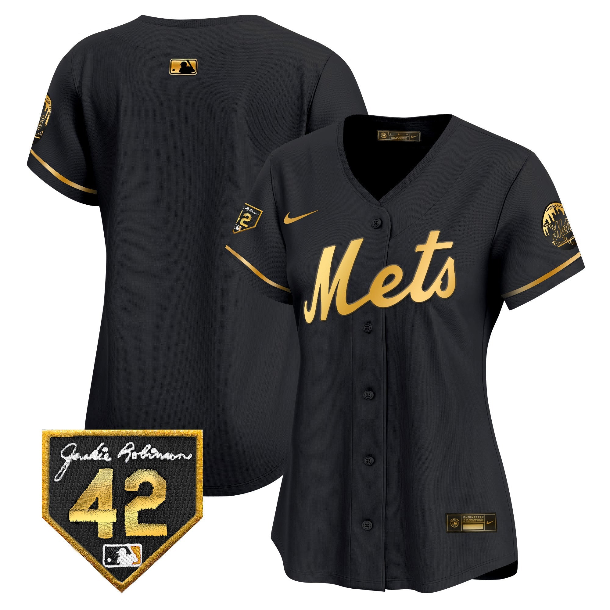 Women’s New York 2024 Jackie Robinson Patch Vapor Premier Limited Jersey