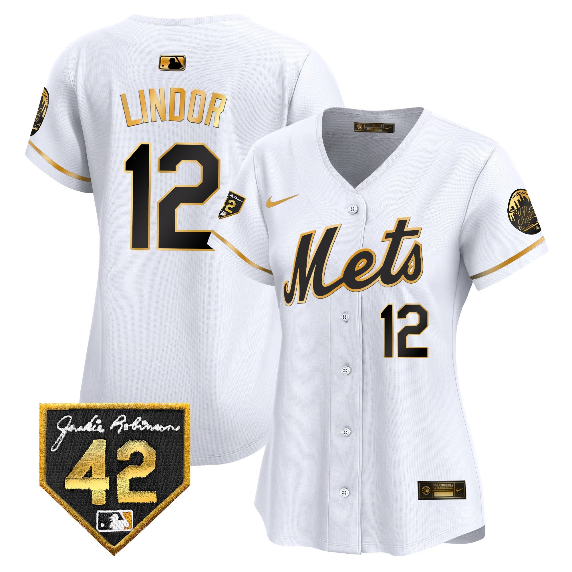 Women’s New York 2024 Jackie Robinson Patch Vapor Premier Limited Jersey