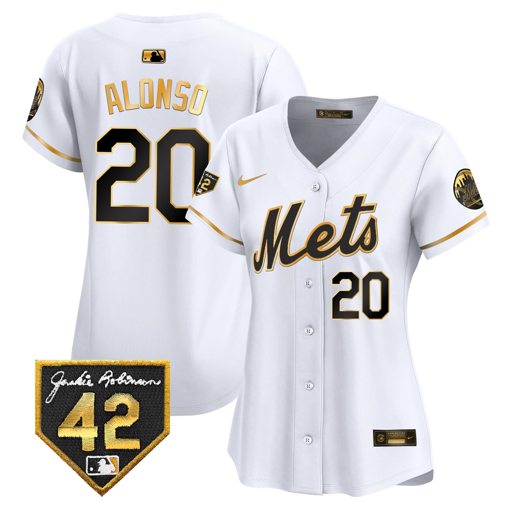 Women’s New York 2024 Jackie Robinson Patch Vapor Premier Limited Jersey
