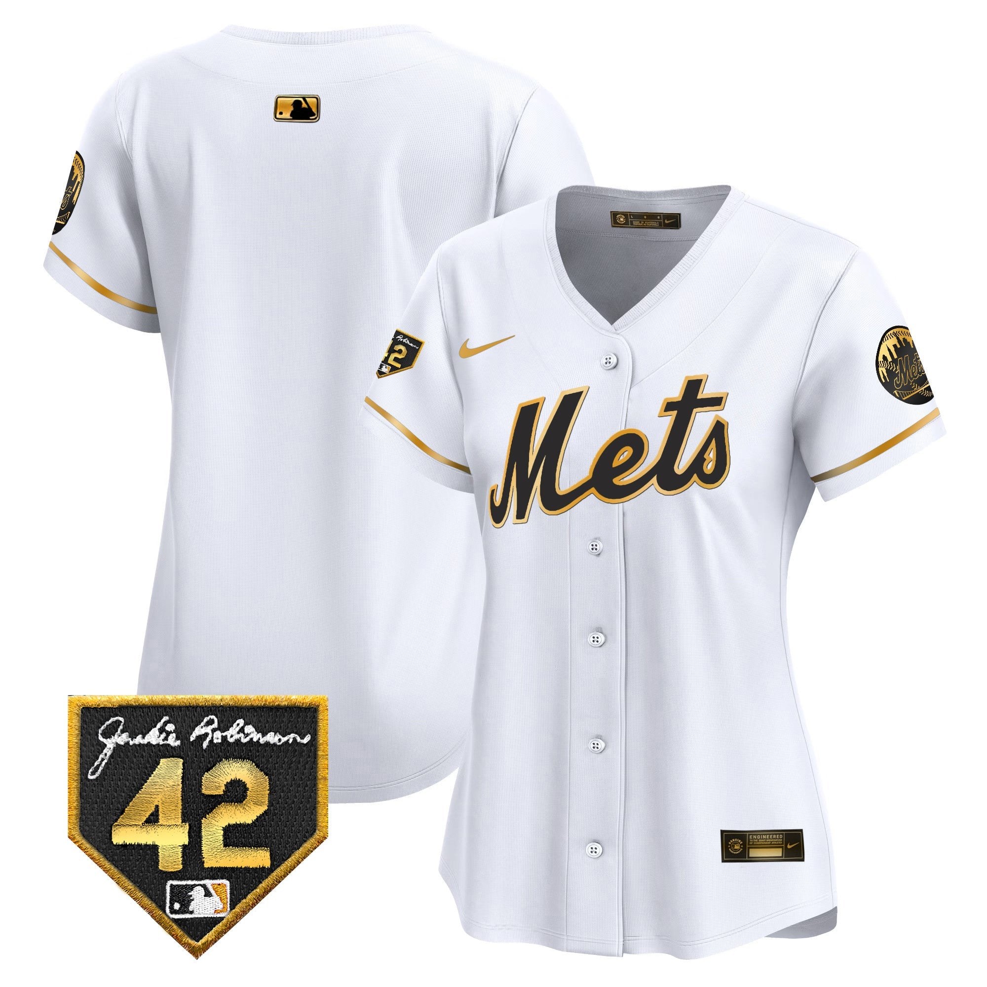 Women’s New York 2024 Jackie Robinson Patch Vapor Premier Limited Jersey