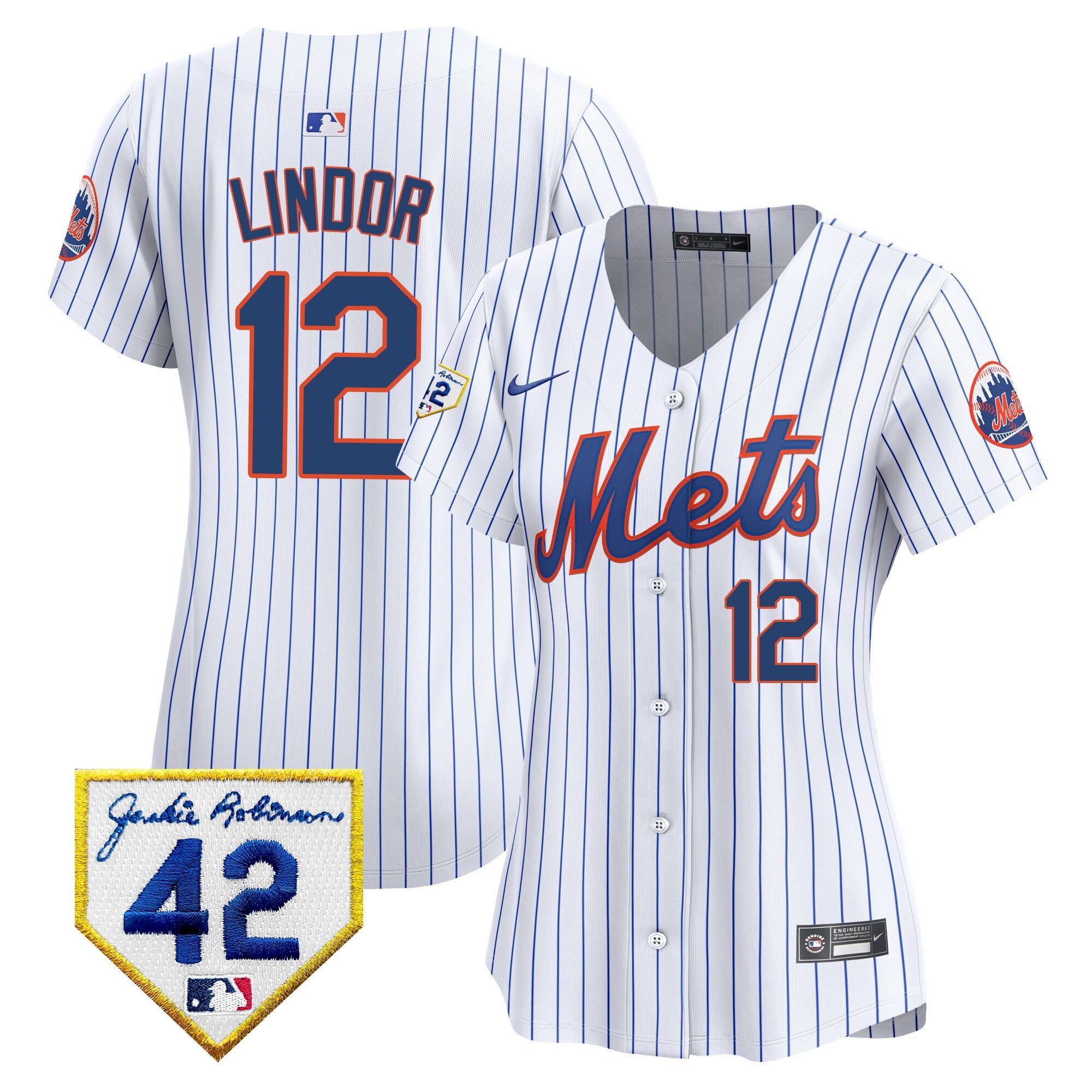 Women’s New York 2024 Jackie Robinson Patch Vapor Premier Limited Jersey