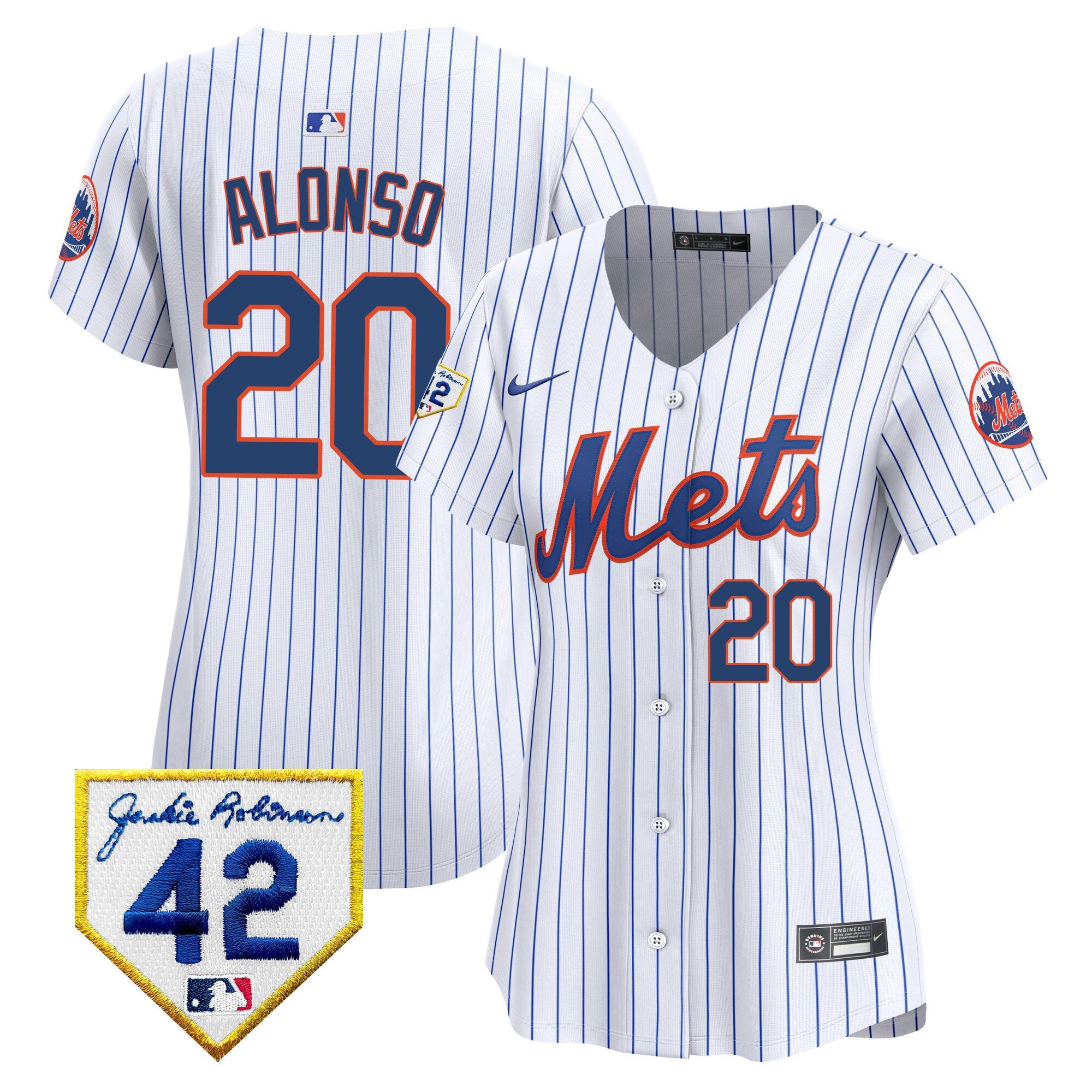 Women’s New York 2024 Jackie Robinson Patch Vapor Premier Limited Jersey