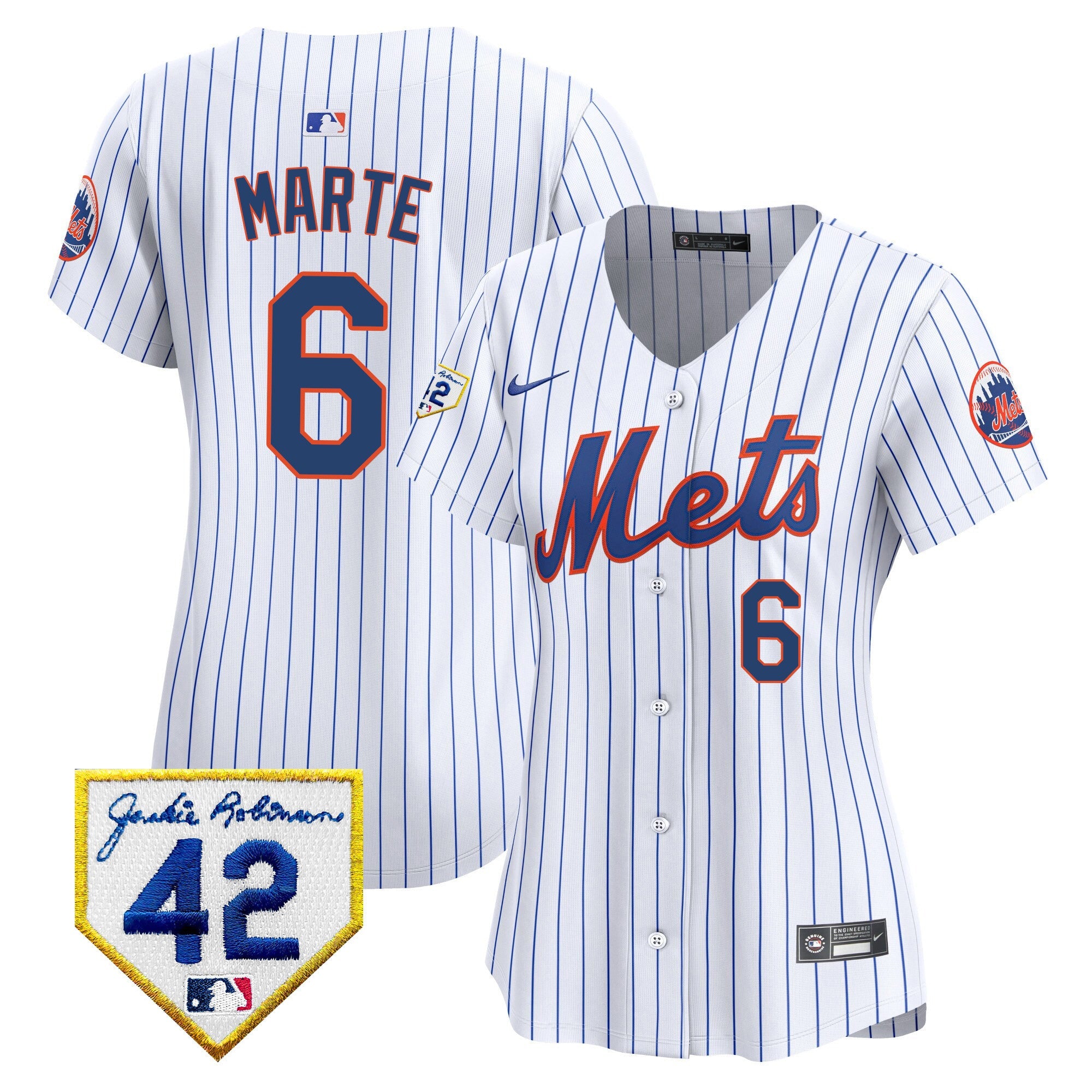 Women’s New York 2024 Jackie Robinson Patch Vapor Premier Limited Jersey