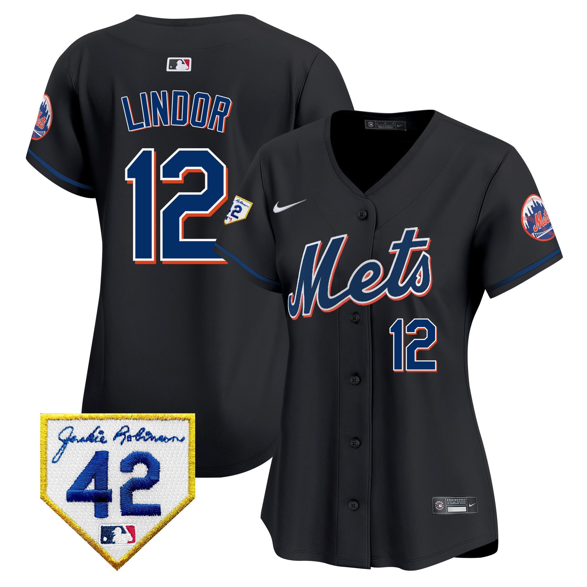 Women’s New York 2024 Jackie Robinson Patch Vapor Premier Limited Jersey