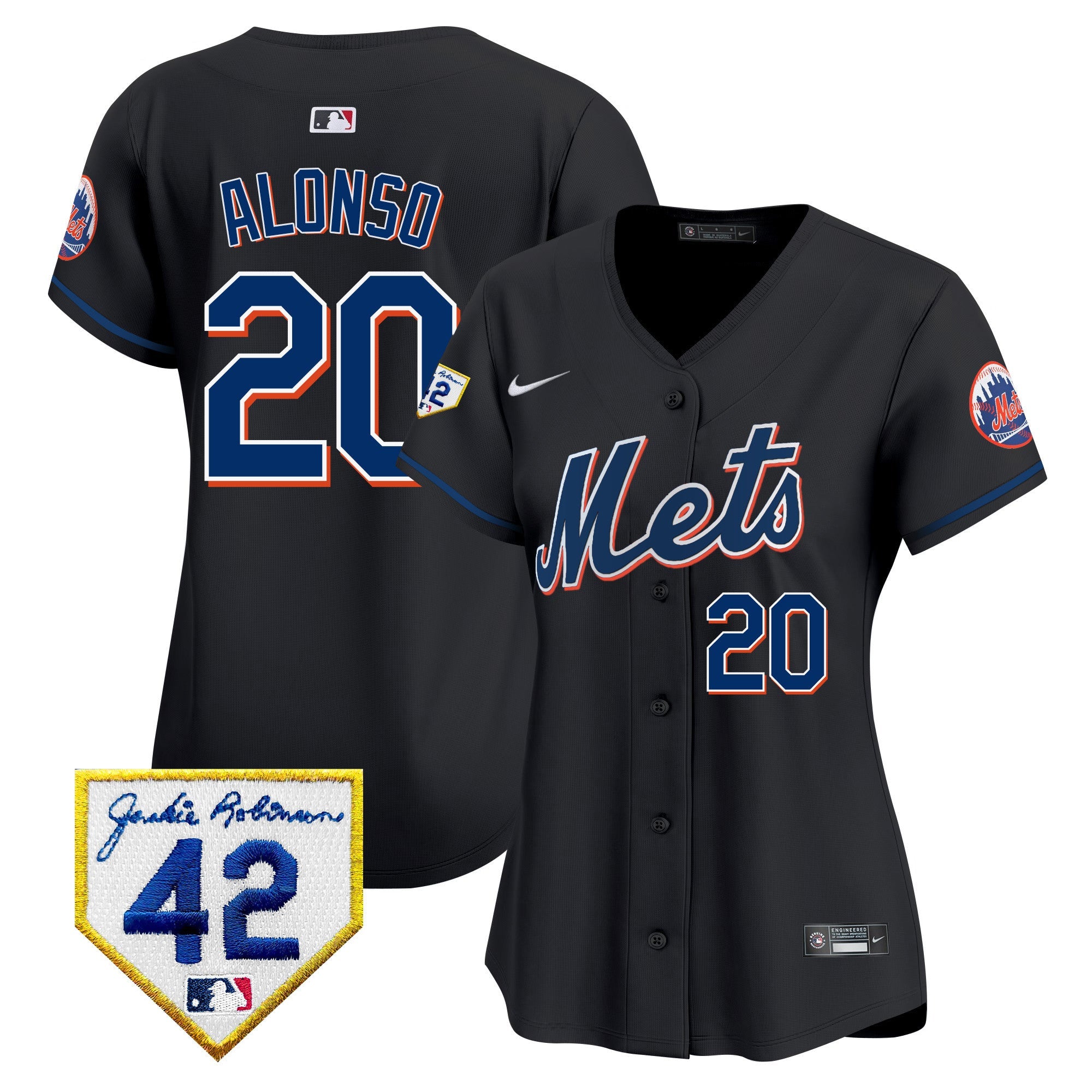 Women’s New York 2024 Jackie Robinson Patch Vapor Premier Limited Jersey