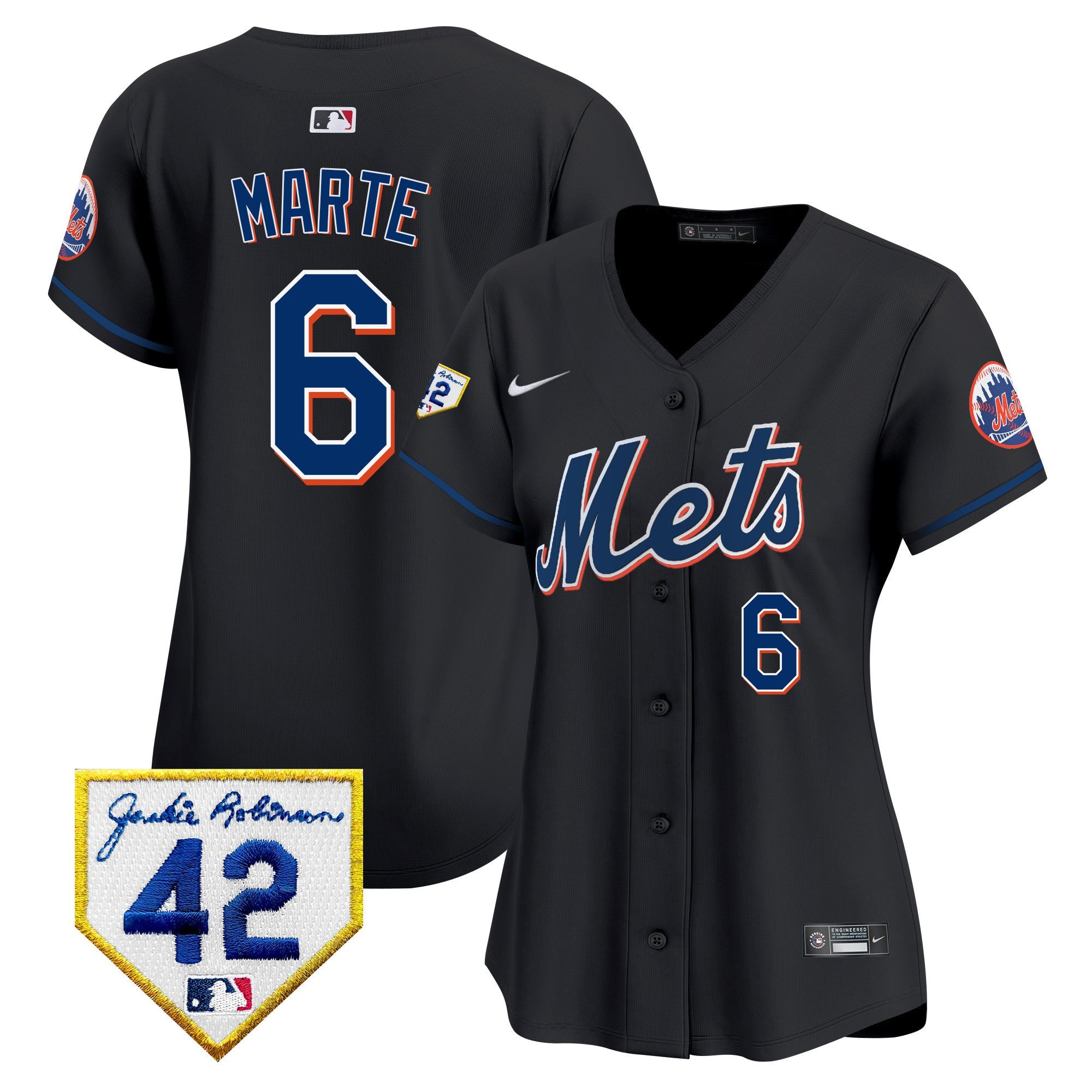 Women’s New York 2024 Jackie Robinson Patch Vapor Premier Limited Jersey