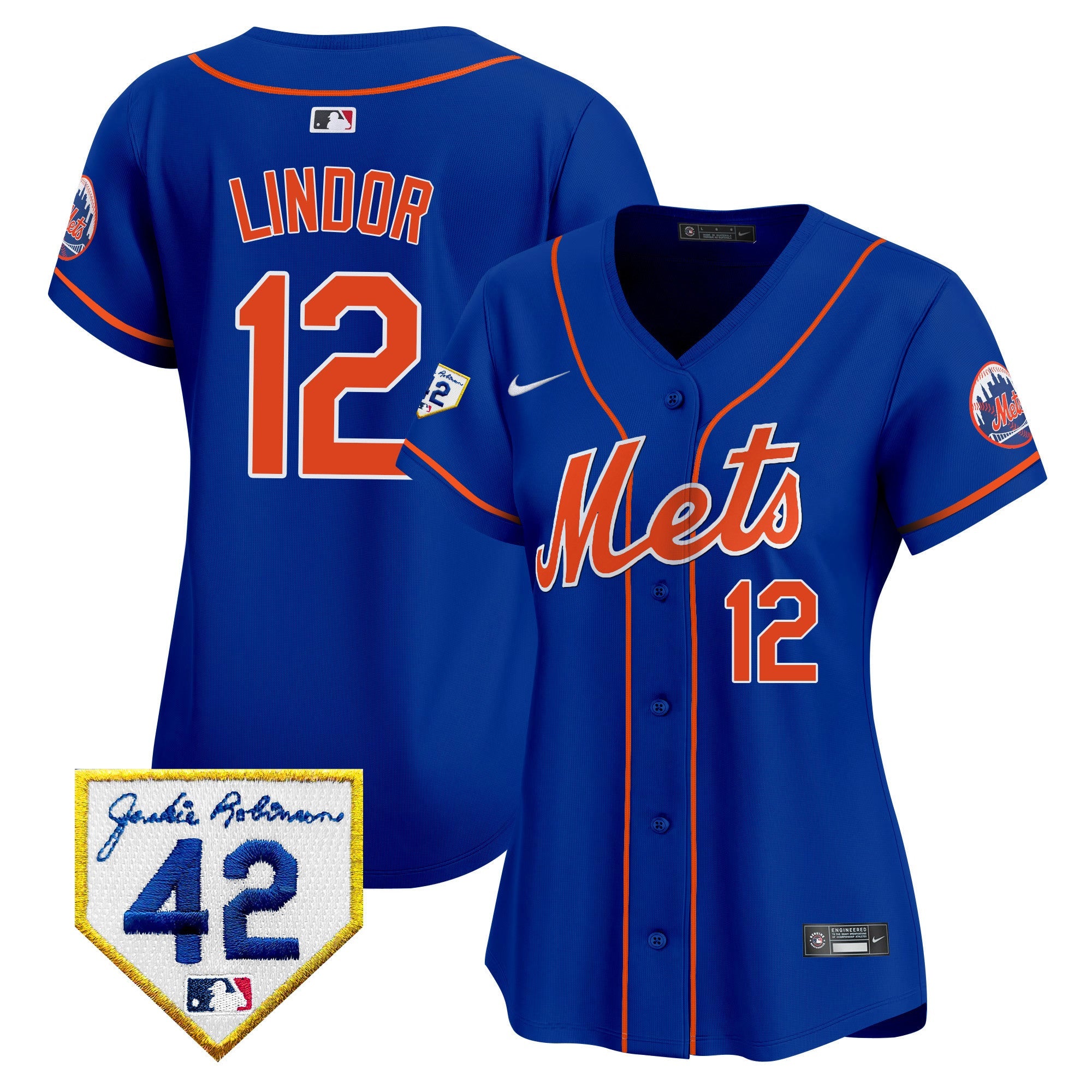 Women’s New York 2024 Jackie Robinson Patch Vapor Premier Limited Jersey