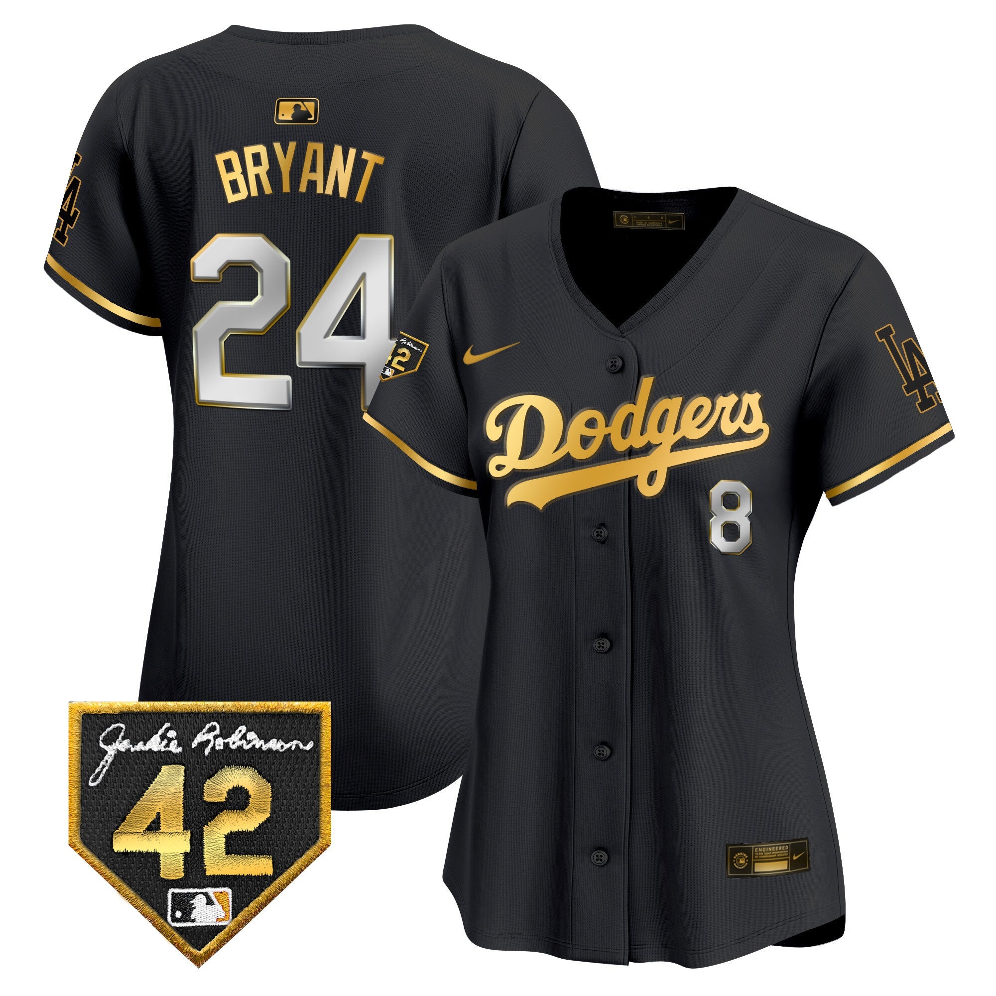 Women’s 2024 Jackie Robinson Patch Vapor Premier Limited Jersey
