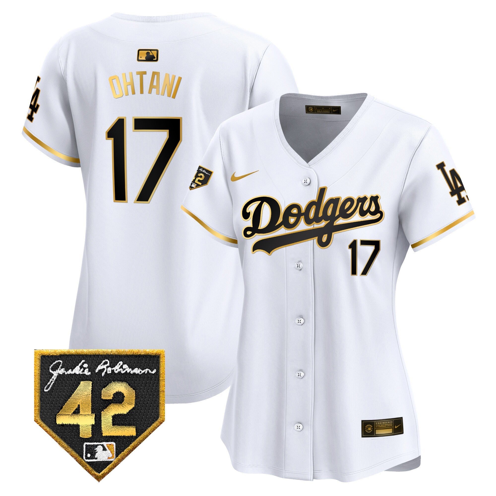 Women’s 2024 Jackie Robinson Patch Vapor Premier Limited Jersey