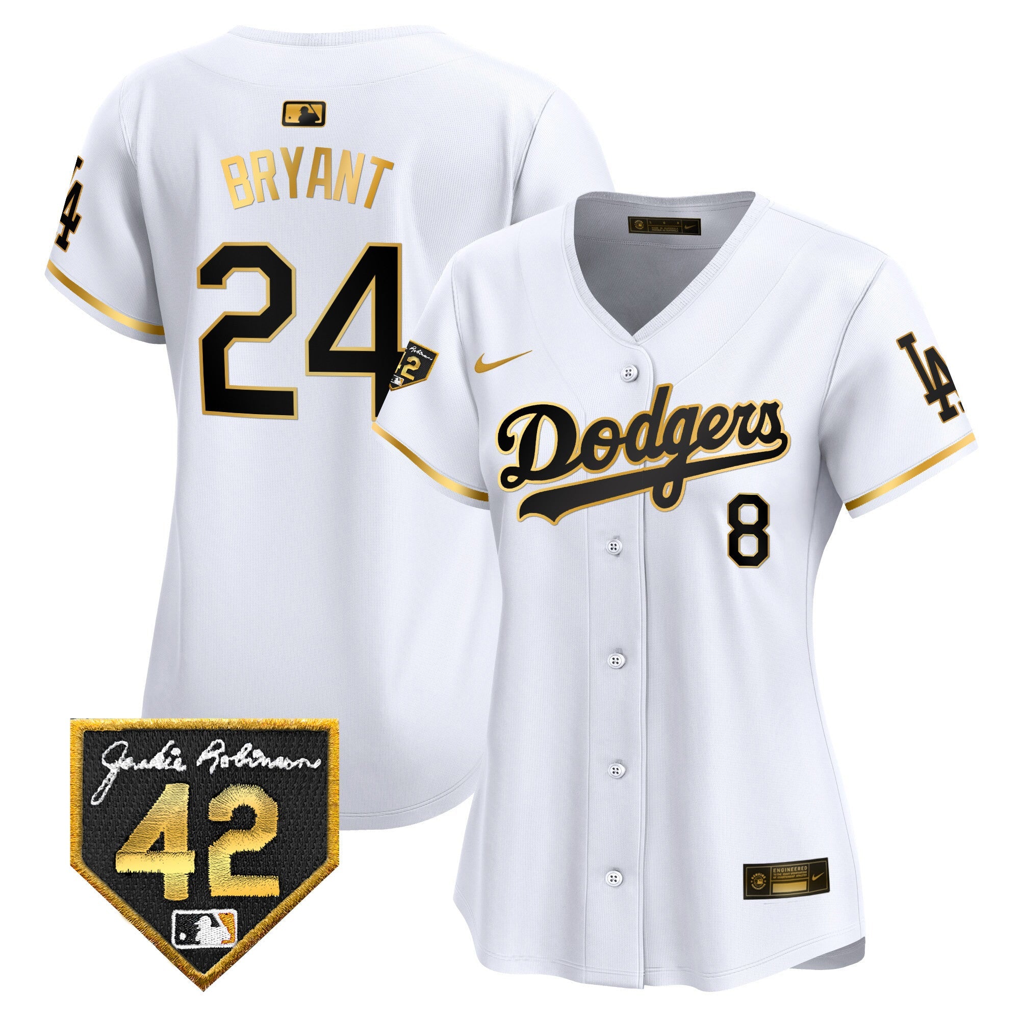 Women’s 2024 Jackie Robinson Patch Vapor Premier Limited Jersey