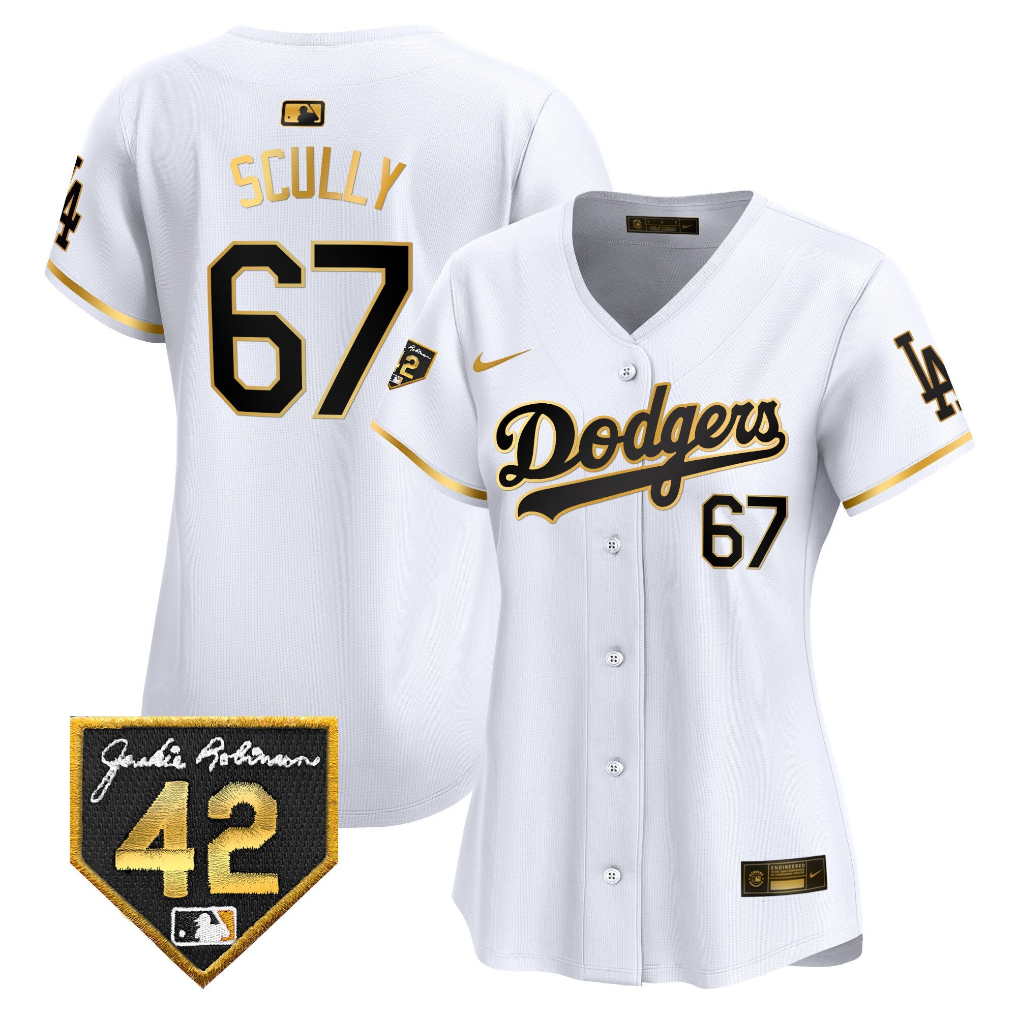 Women’s 2024 Jackie Robinson Patch Vapor Premier Limited Jersey