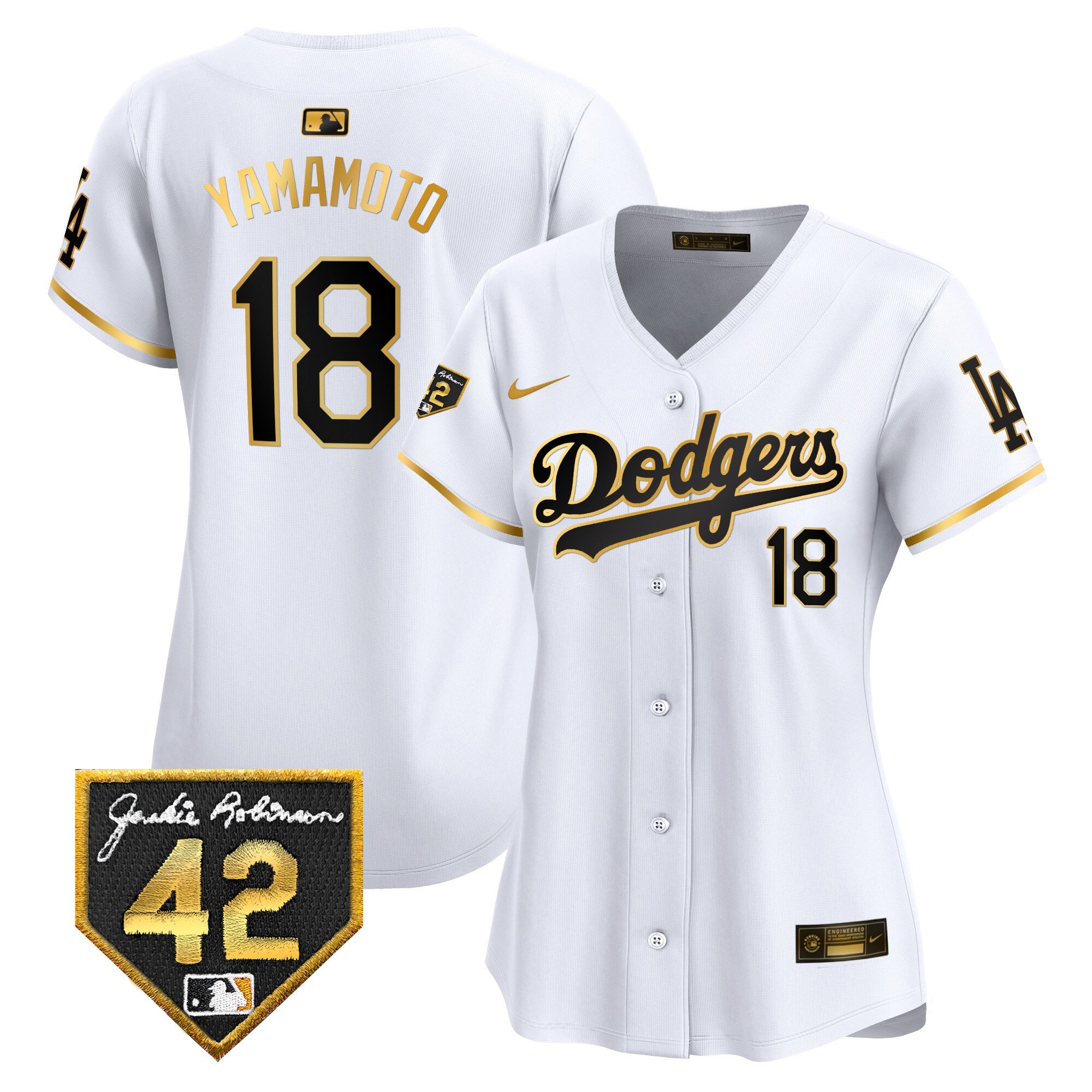 Women’s 2024 Jackie Robinson Patch Vapor Premier Limited Jersey