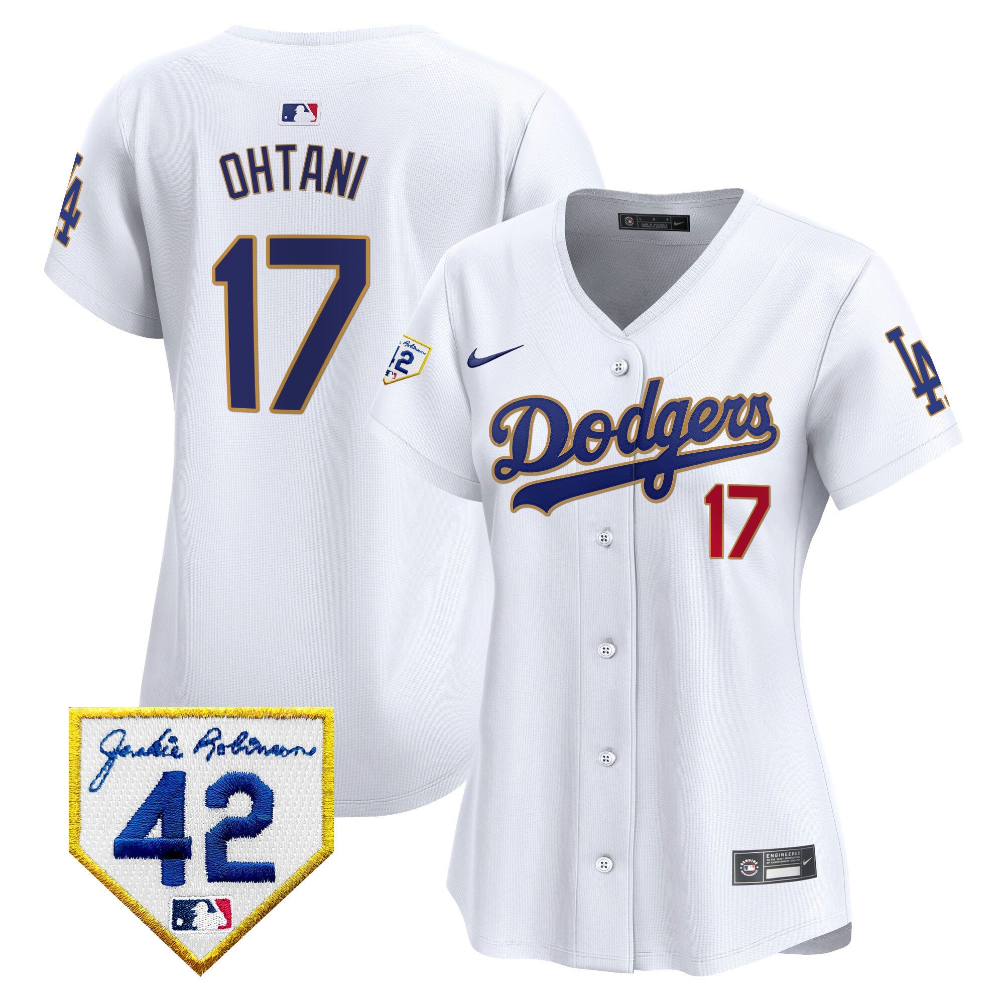 Women’s 2024 Jackie Robinson Patch Vapor Premier Limited Jersey