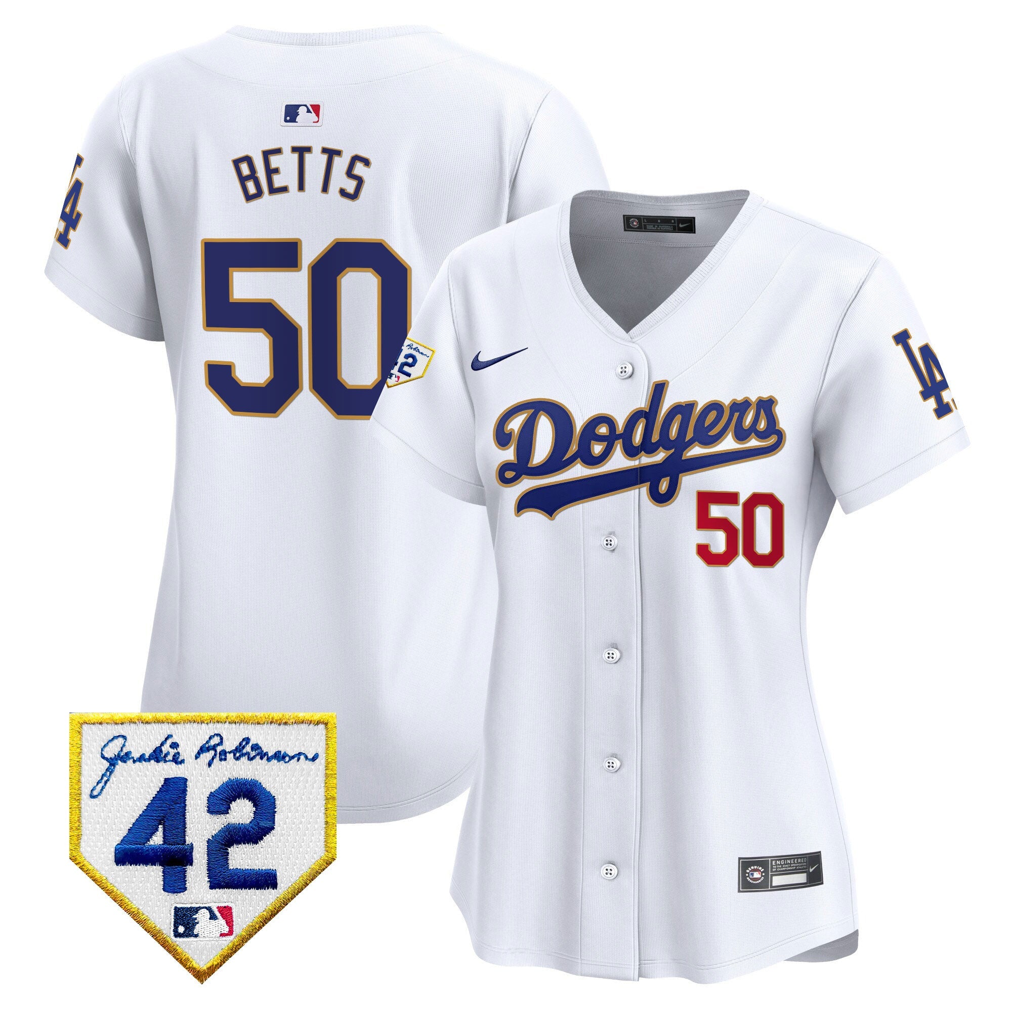 Women’s 2024 Jackie Robinson Patch Vapor Premier Limited Jersey