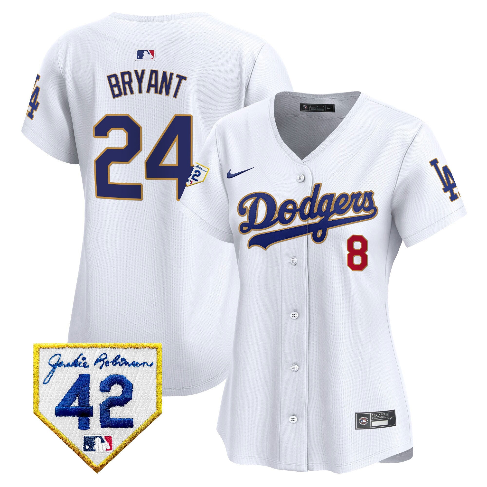 Women’s 2024 Jackie Robinson Patch Vapor Premier Limited Jersey
