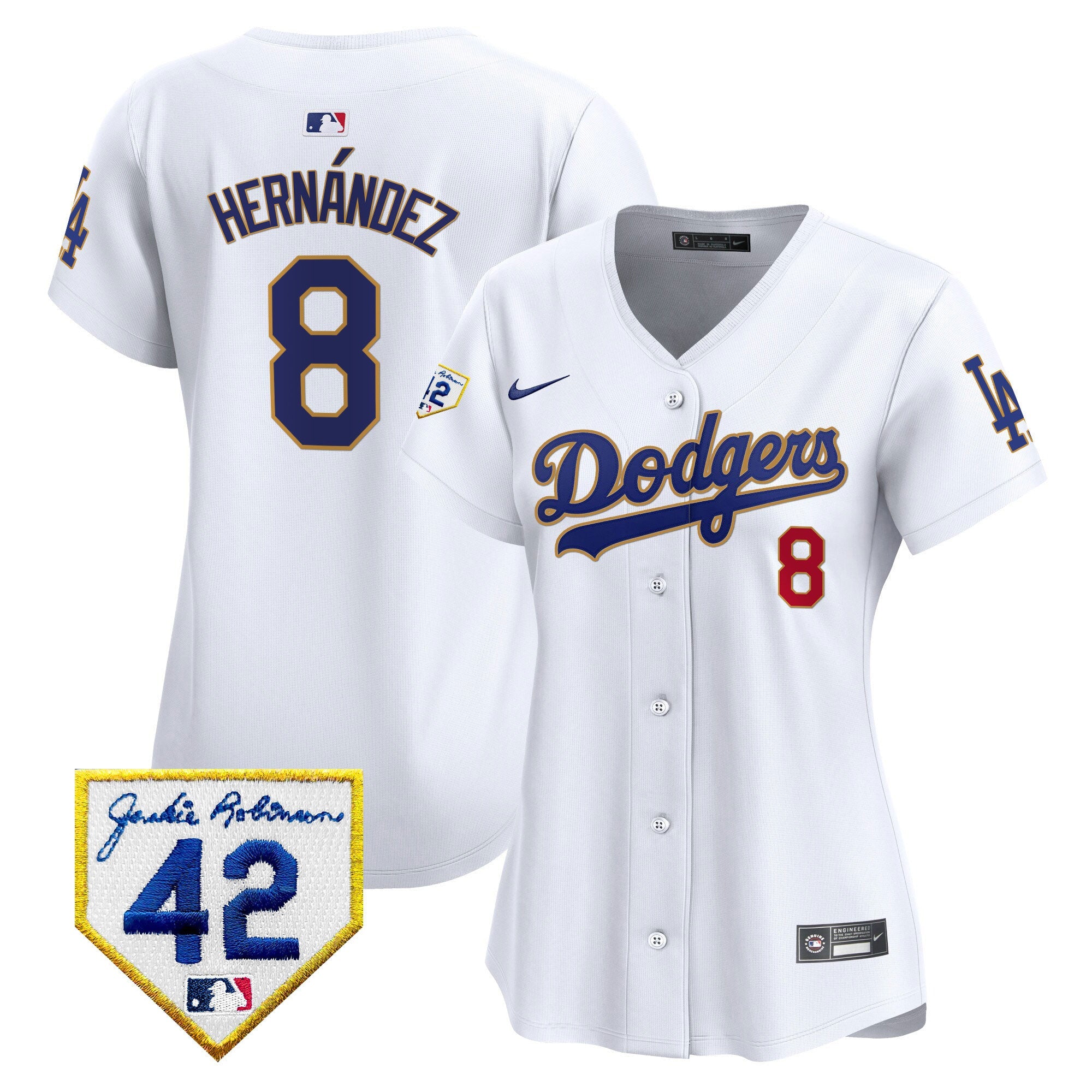Women’s 2024 Jackie Robinson Patch Vapor Premier Limited Jersey