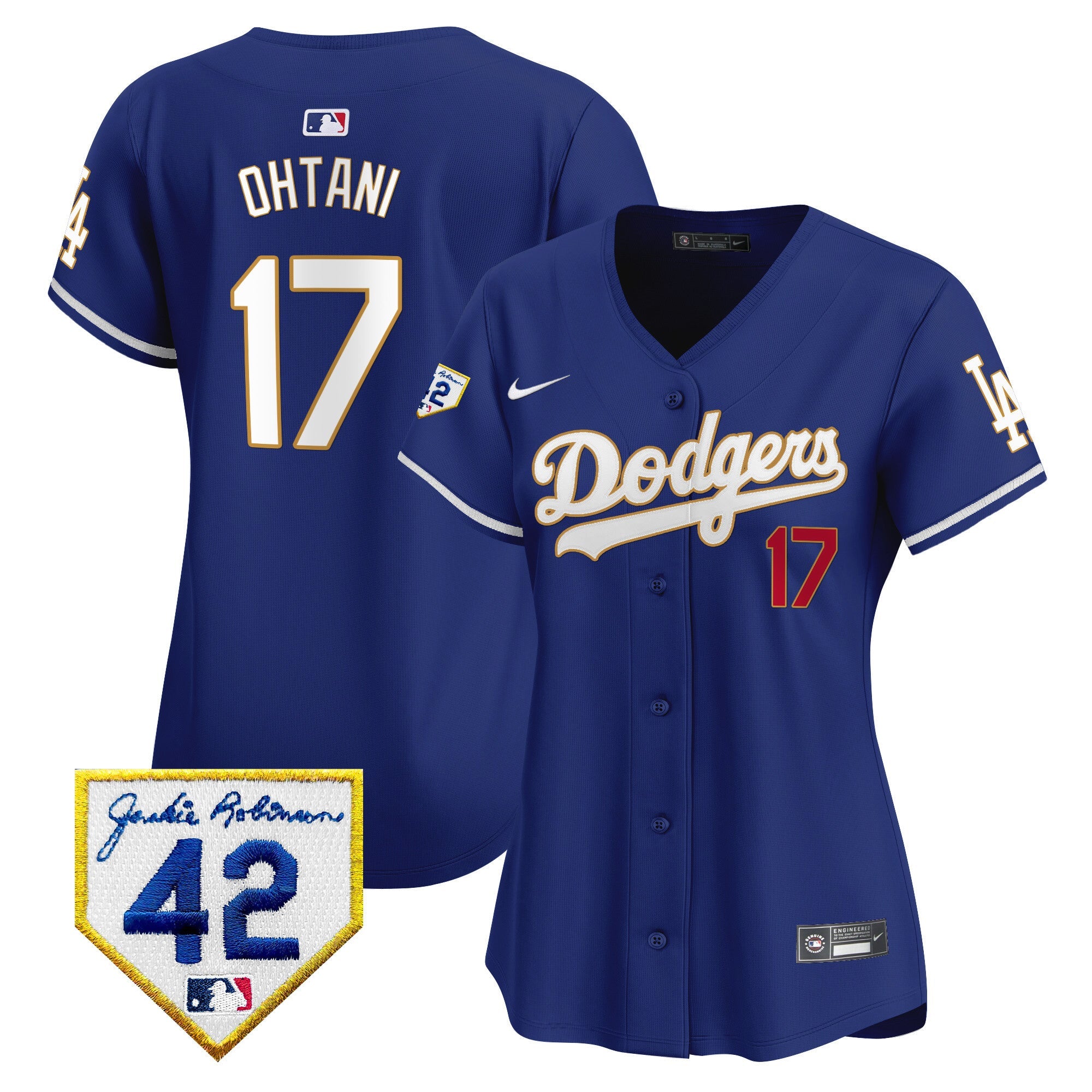 Women’s 2024 Jackie Robinson Patch Vapor Premier Limited Jersey