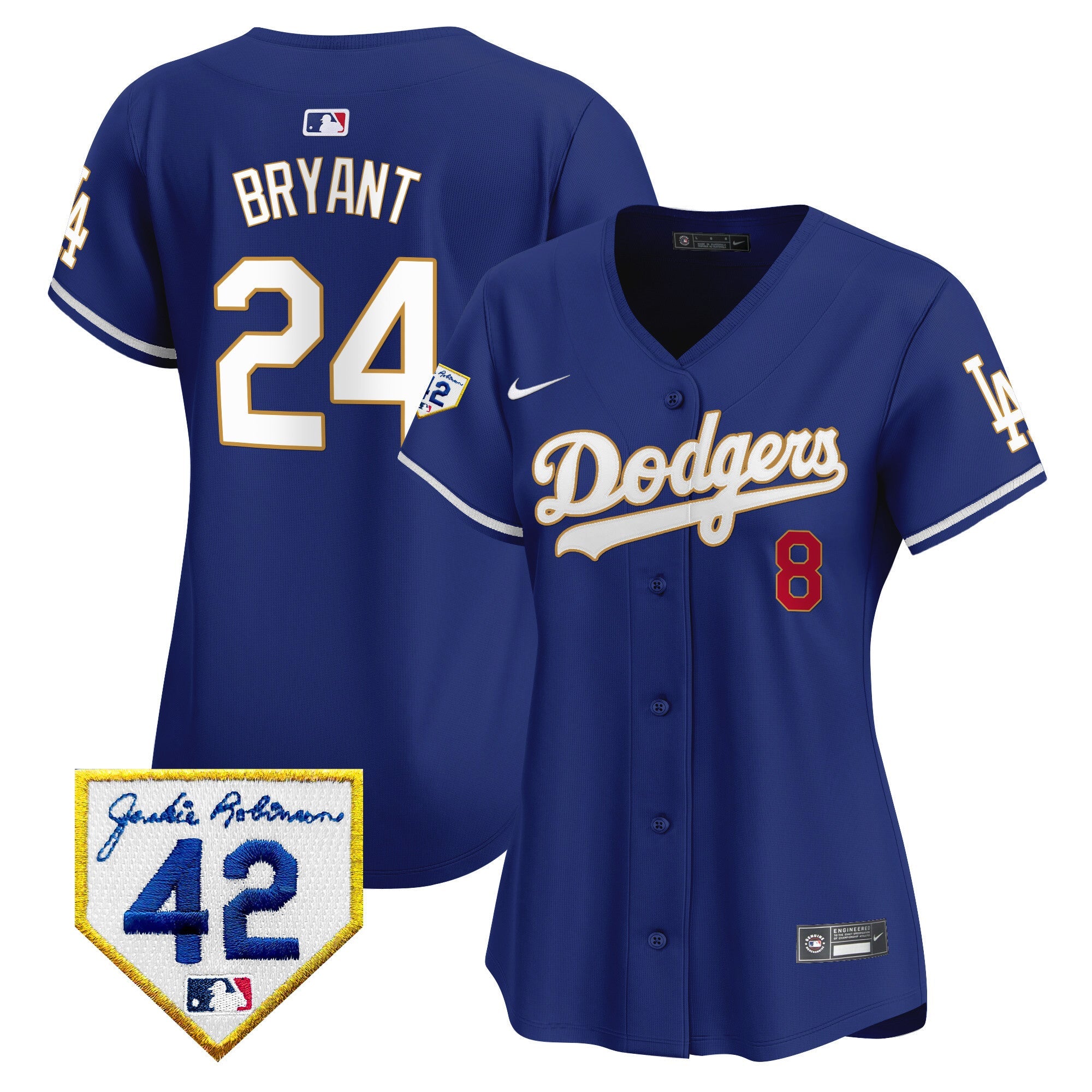 Women’s 2024 Jackie Robinson Patch Vapor Premier Limited Jersey