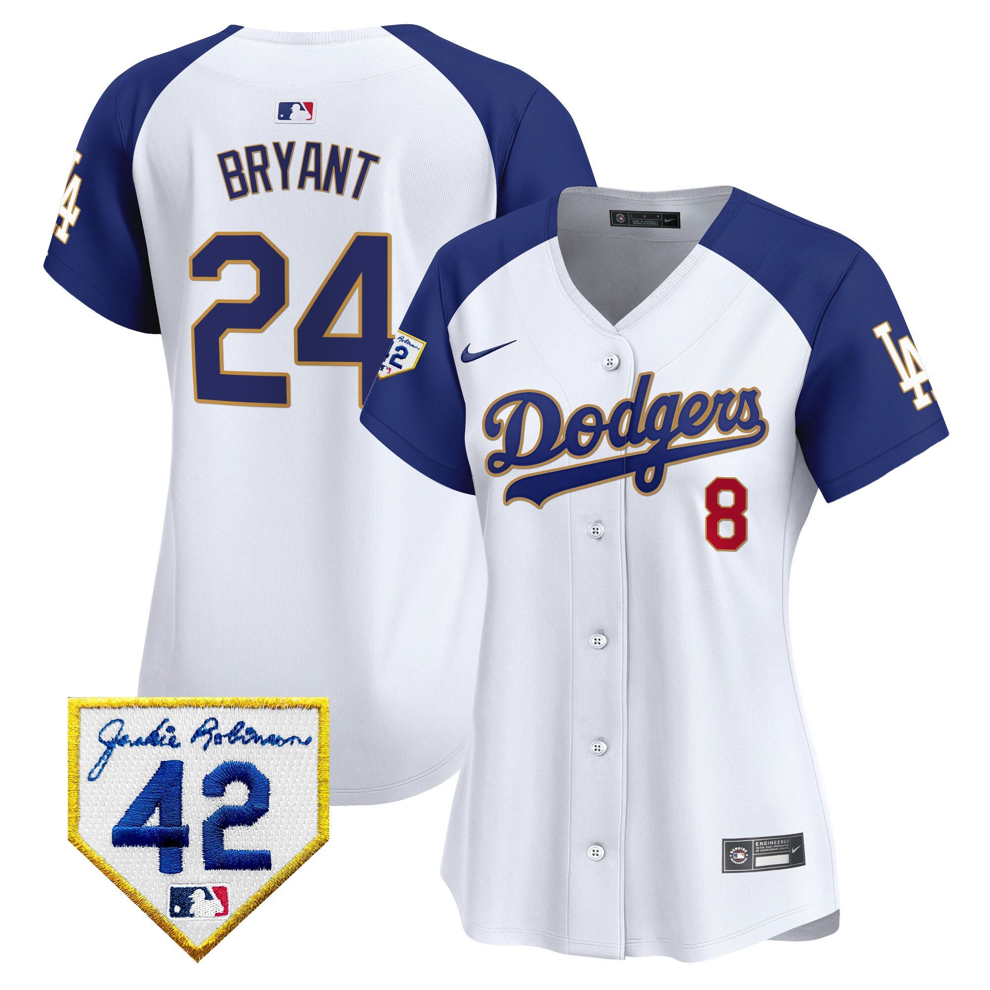 Women’s 2024 Jackie Robinson Patch Vapor Premier Limited Jersey