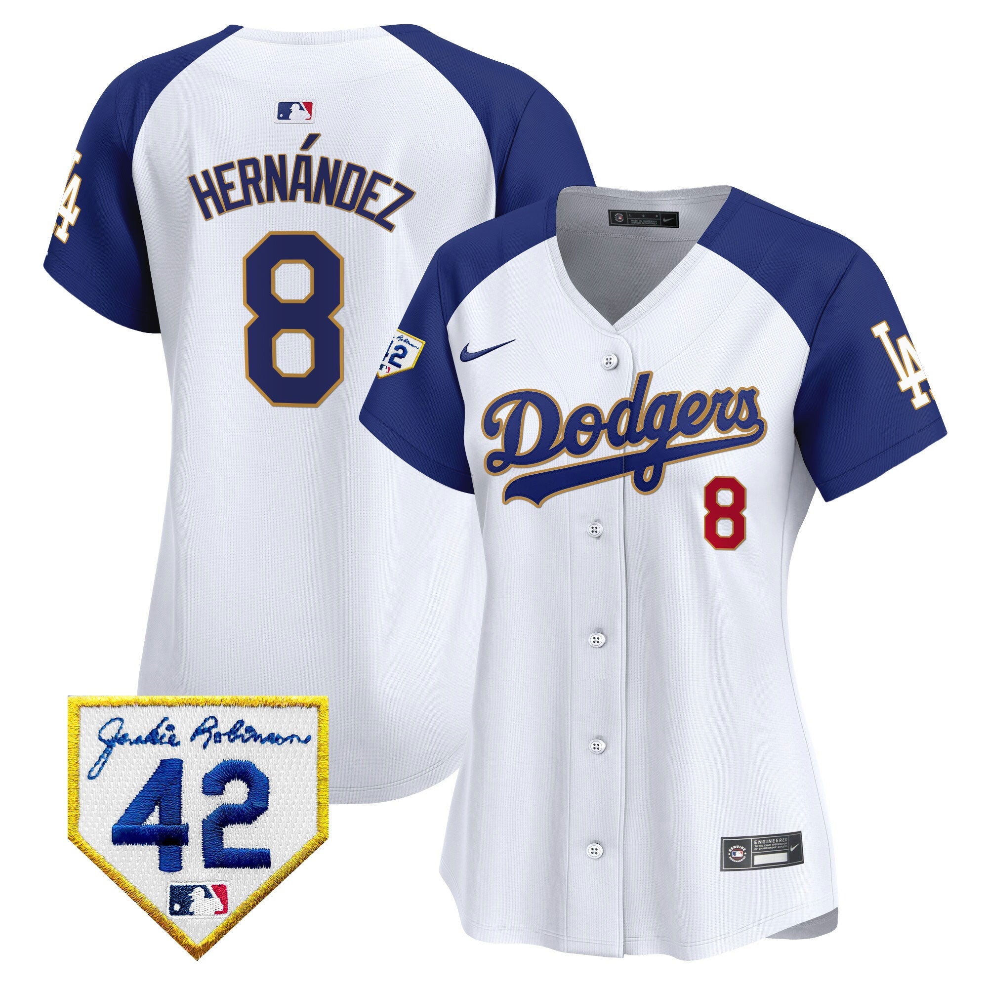 Women’s 2024 Jackie Robinson Patch Vapor Premier Limited Jersey