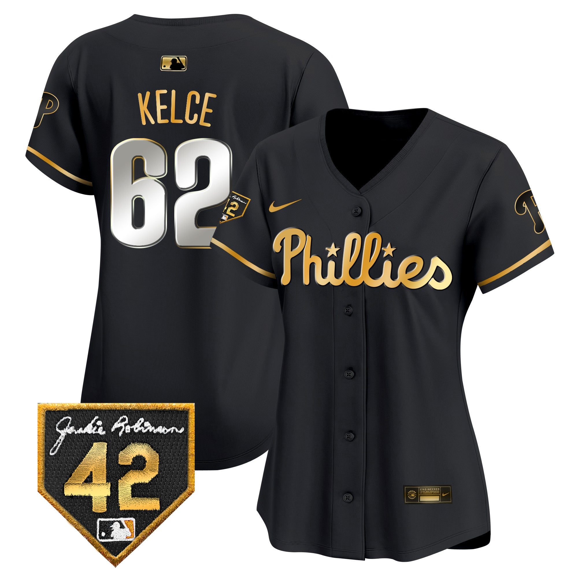 Women’s 2024 Jackie Robinson Patch Vapor Premier Limited Jersey