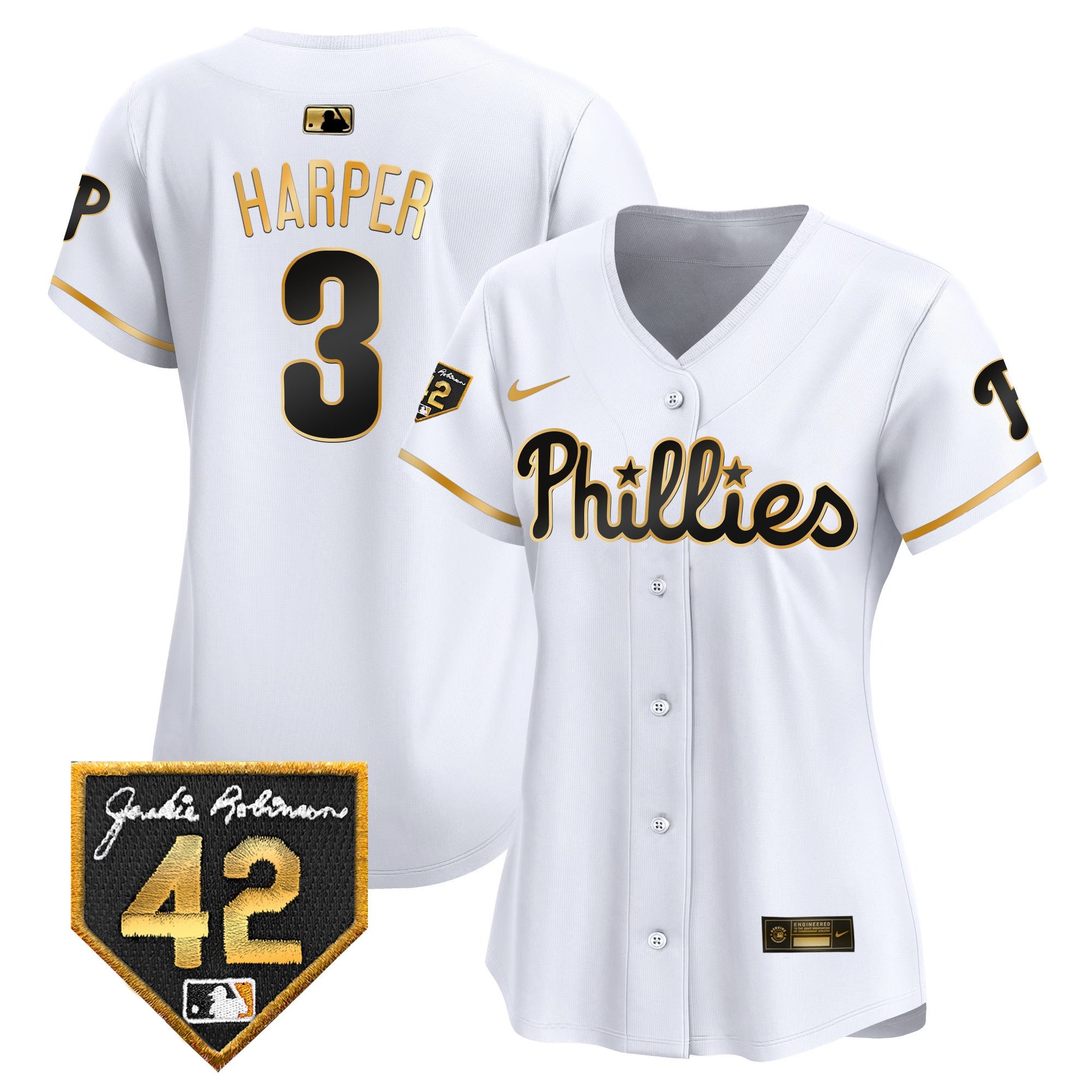 Women’s 2024 Jackie Robinson Patch Vapor Premier Limited Jersey