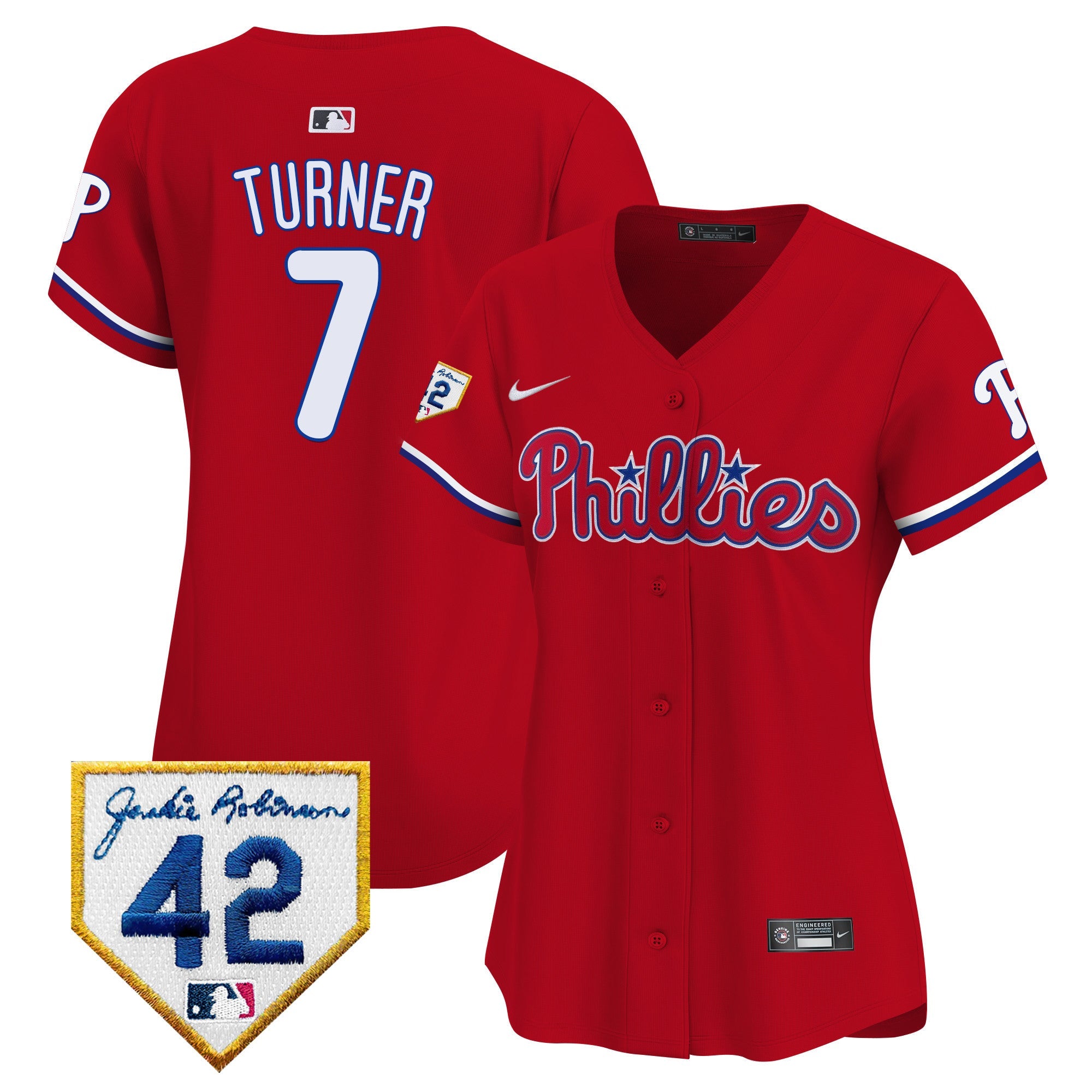 Women’s 2024 Jackie Robinson Patch Vapor Premier Limited Jersey