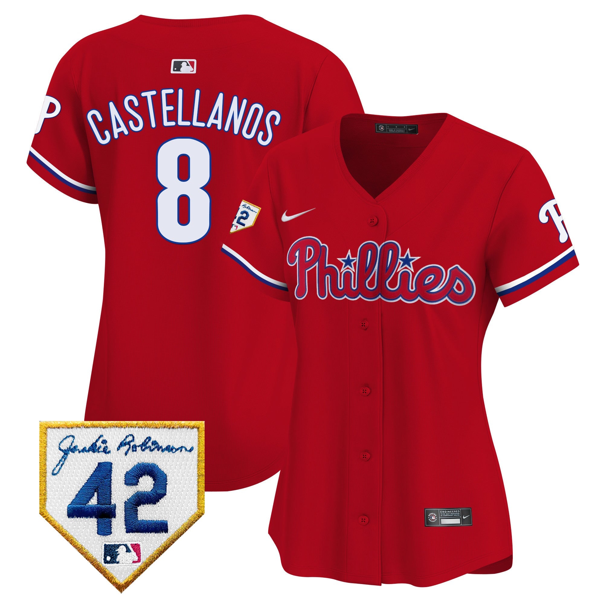 Women’s 2024 Jackie Robinson Patch Vapor Premier Limited Jersey