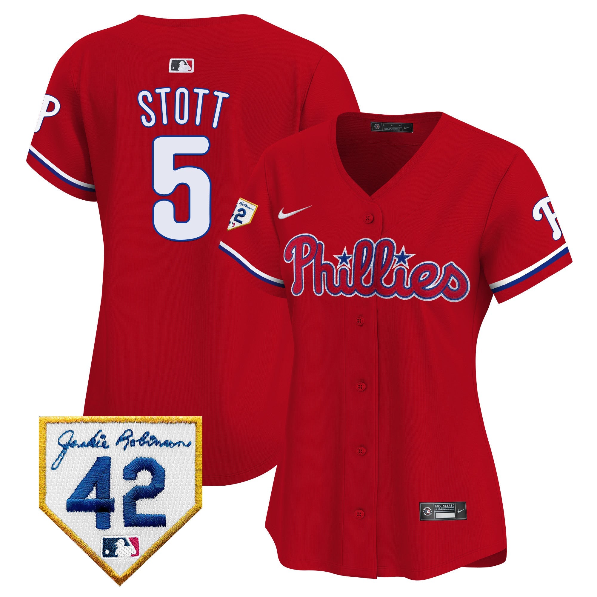 Women’s 2024 Jackie Robinson Patch Vapor Premier Limited Jersey