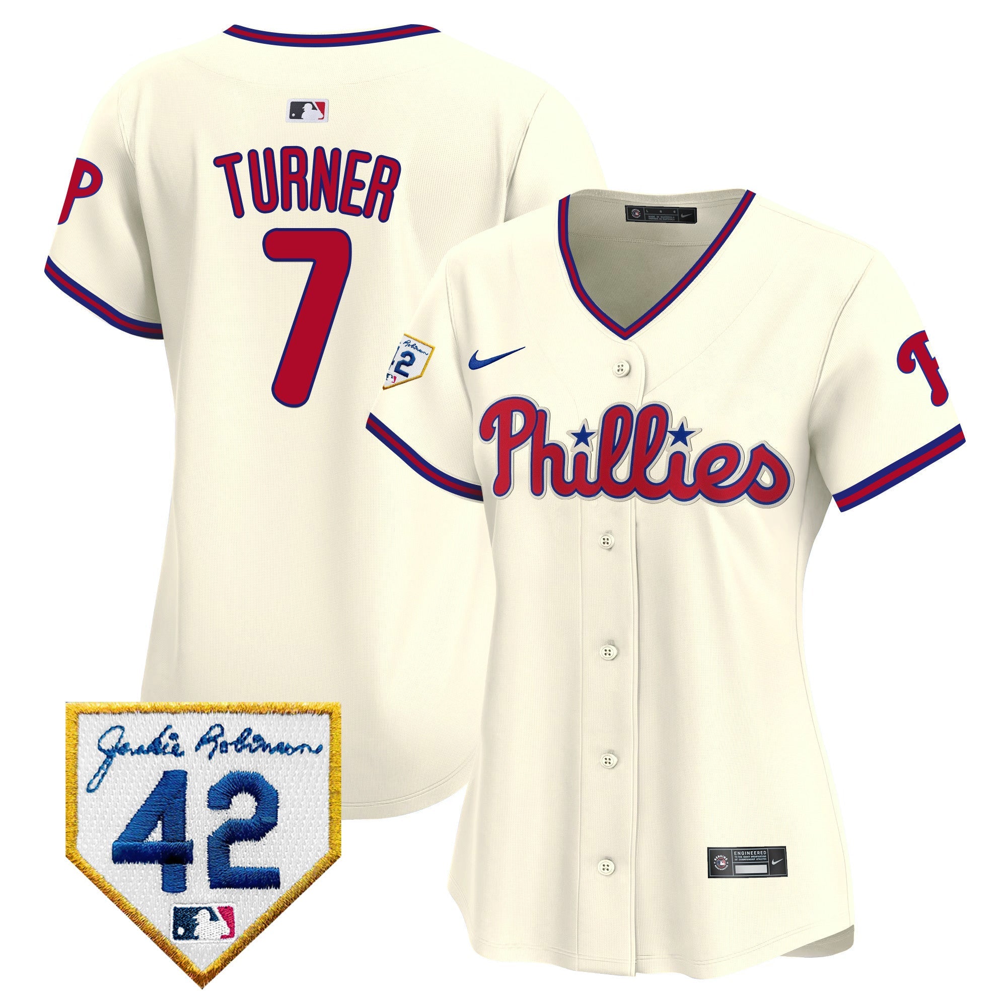 Women’s 2024 Jackie Robinson Patch Vapor Premier Limited Jersey