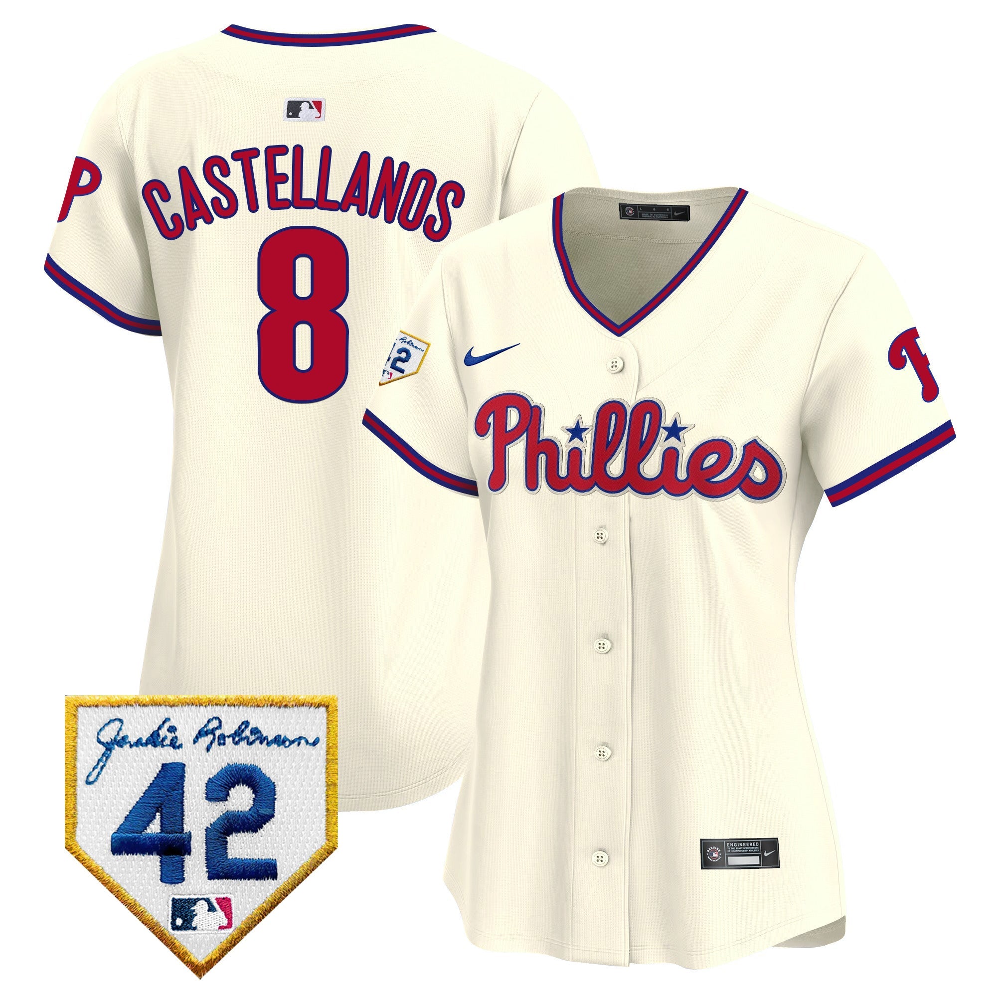 Women’s 2024 Jackie Robinson Patch Vapor Premier Limited Jersey