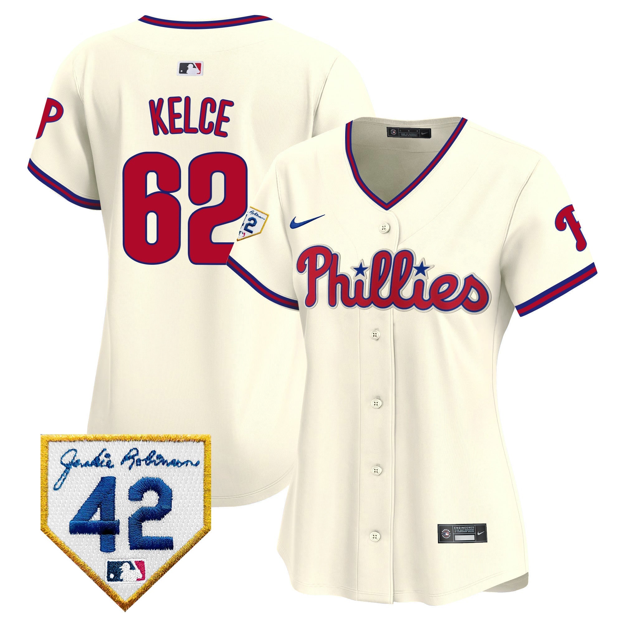 Women’s 2024 Jackie Robinson Patch Vapor Premier Limited Jersey