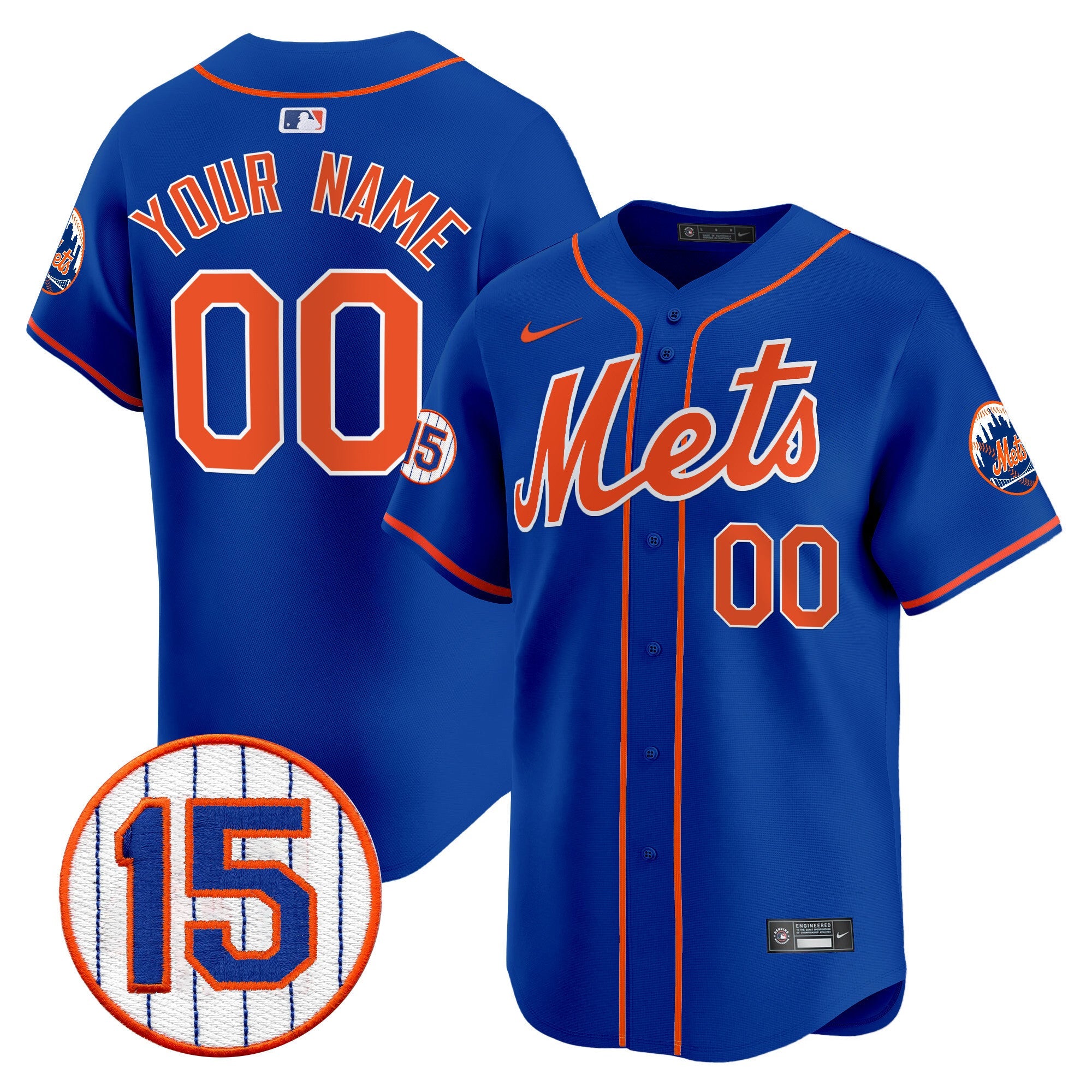 New York Jerry Grote Patch Vapor Premier Limited Custom Jersey