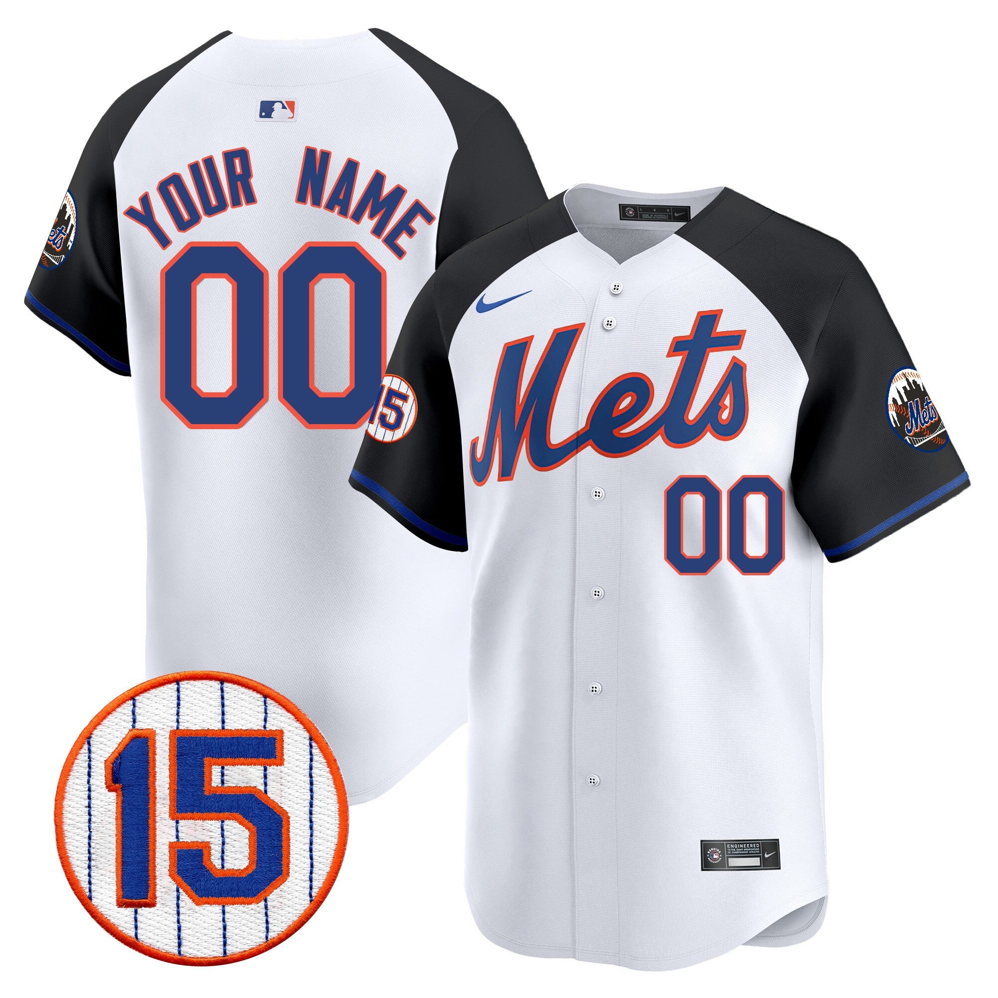 New York Jerry Grote Patch Vapor Premier Limited Custom Jersey