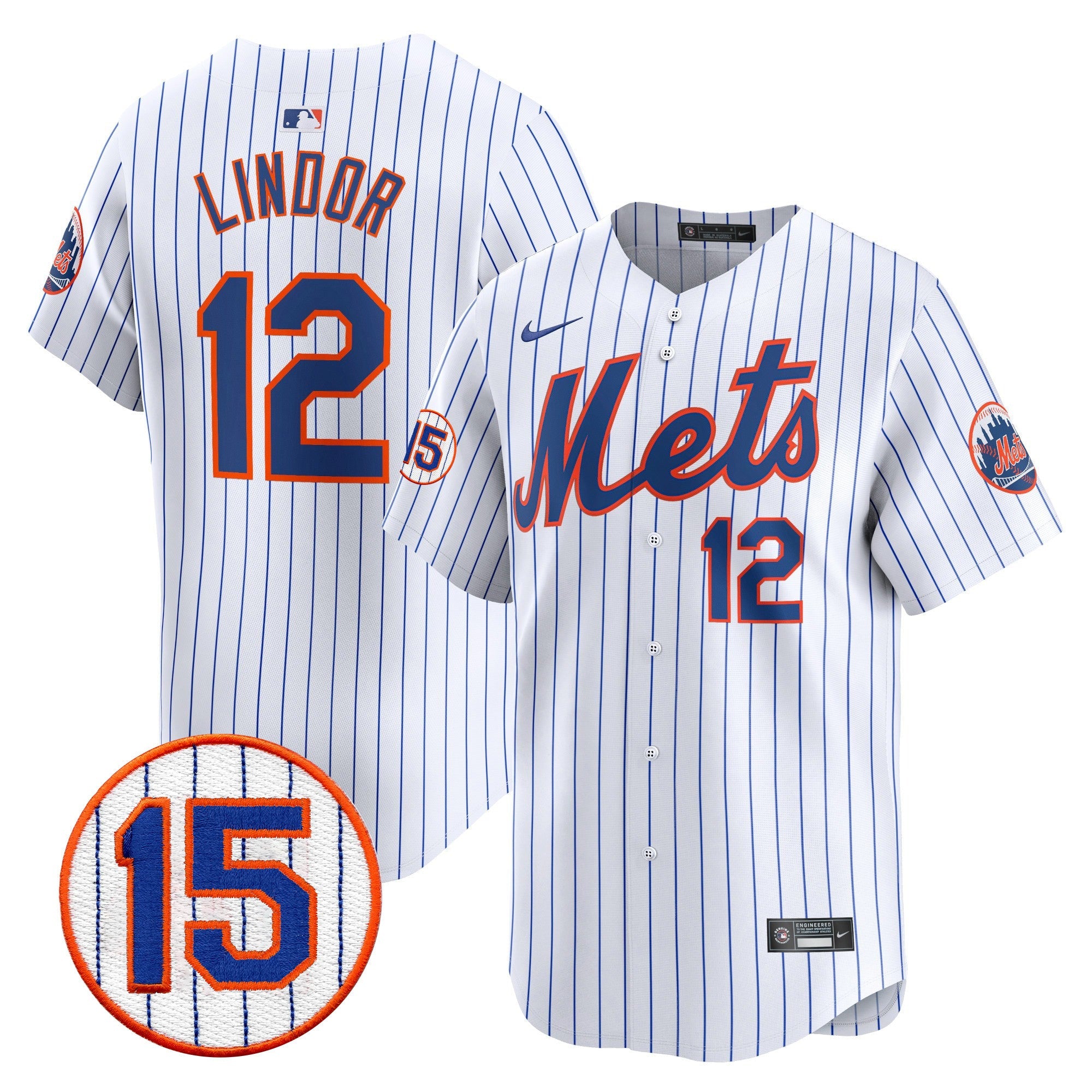 Men’s New York Jerry Grote Patch Vapor Premier Limited Jersey