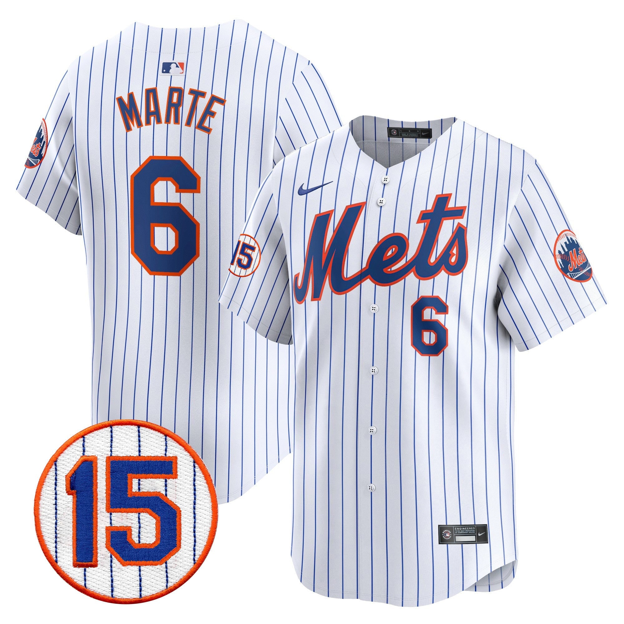 Men’s New York Jerry Grote Patch Vapor Premier Limited Jersey